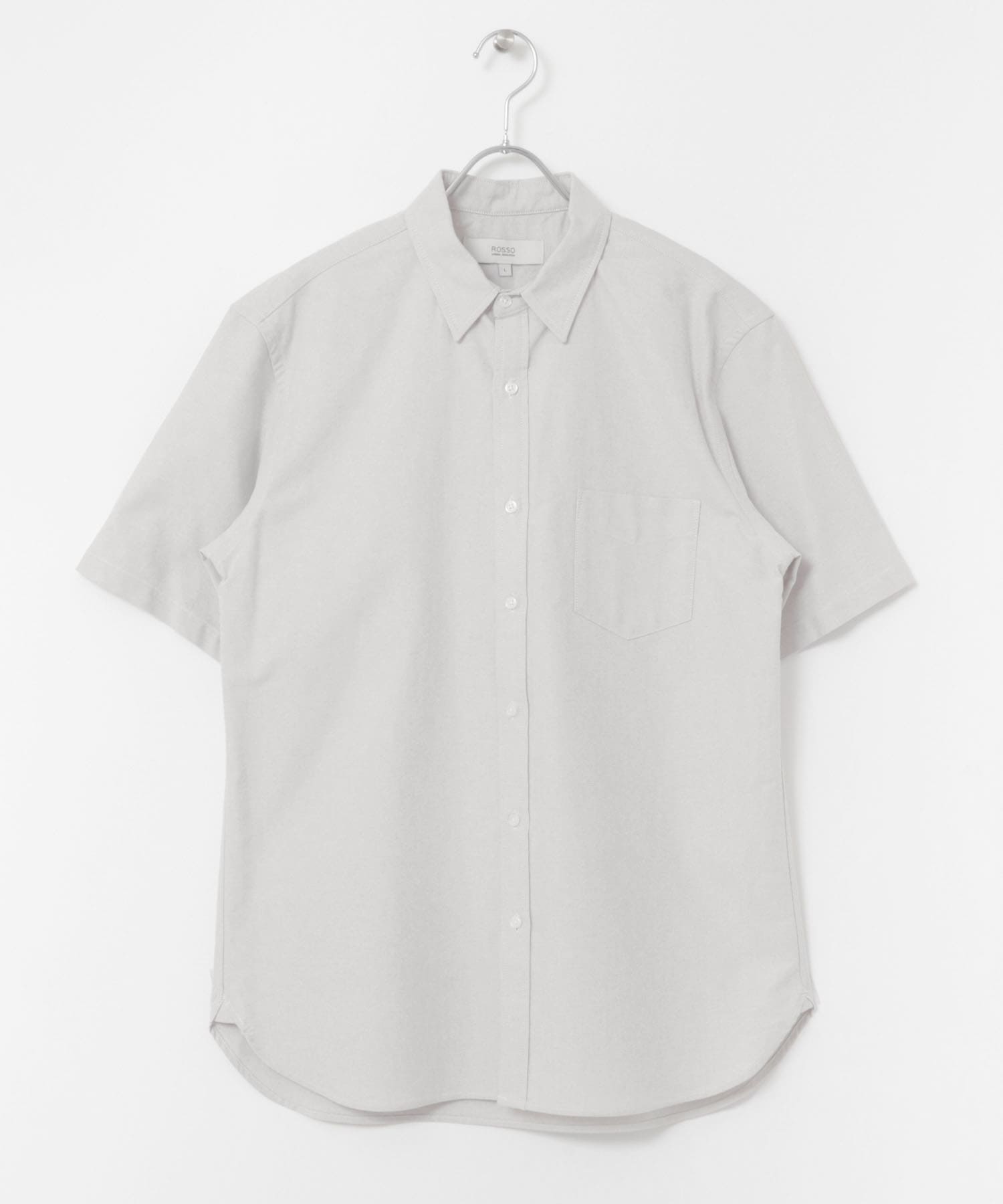 『WEB限定』『抗菌/消臭』『XXLサイズあり』ハイパフォーマンスオックス半袖シャツ GRAY S
