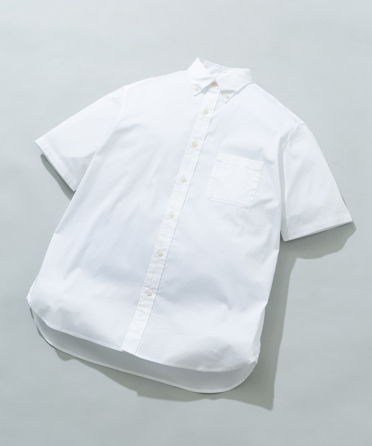 『イージーケア』『XLサイズあり』ハイパフォーマンス快適ショートスリーブシャツ WHITE M