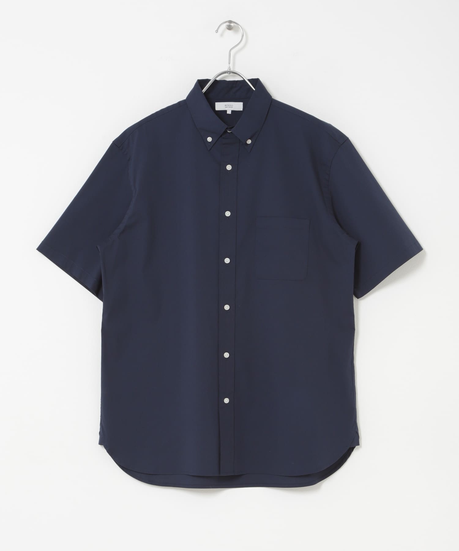 『XLサイズあり』ハイパフォーマンス快適ショートスリーブシャツ NAVY S