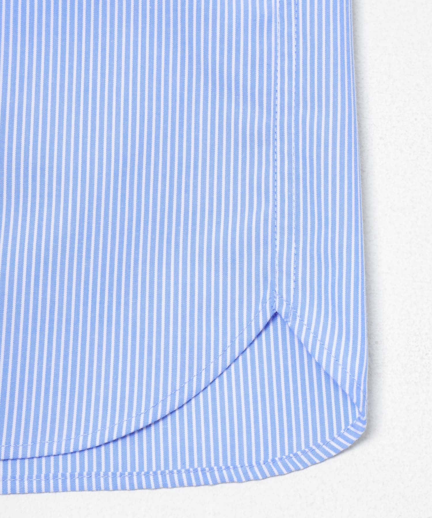 『XLサイズあり』アーバンリラックスブロード半袖シャツ SAX S