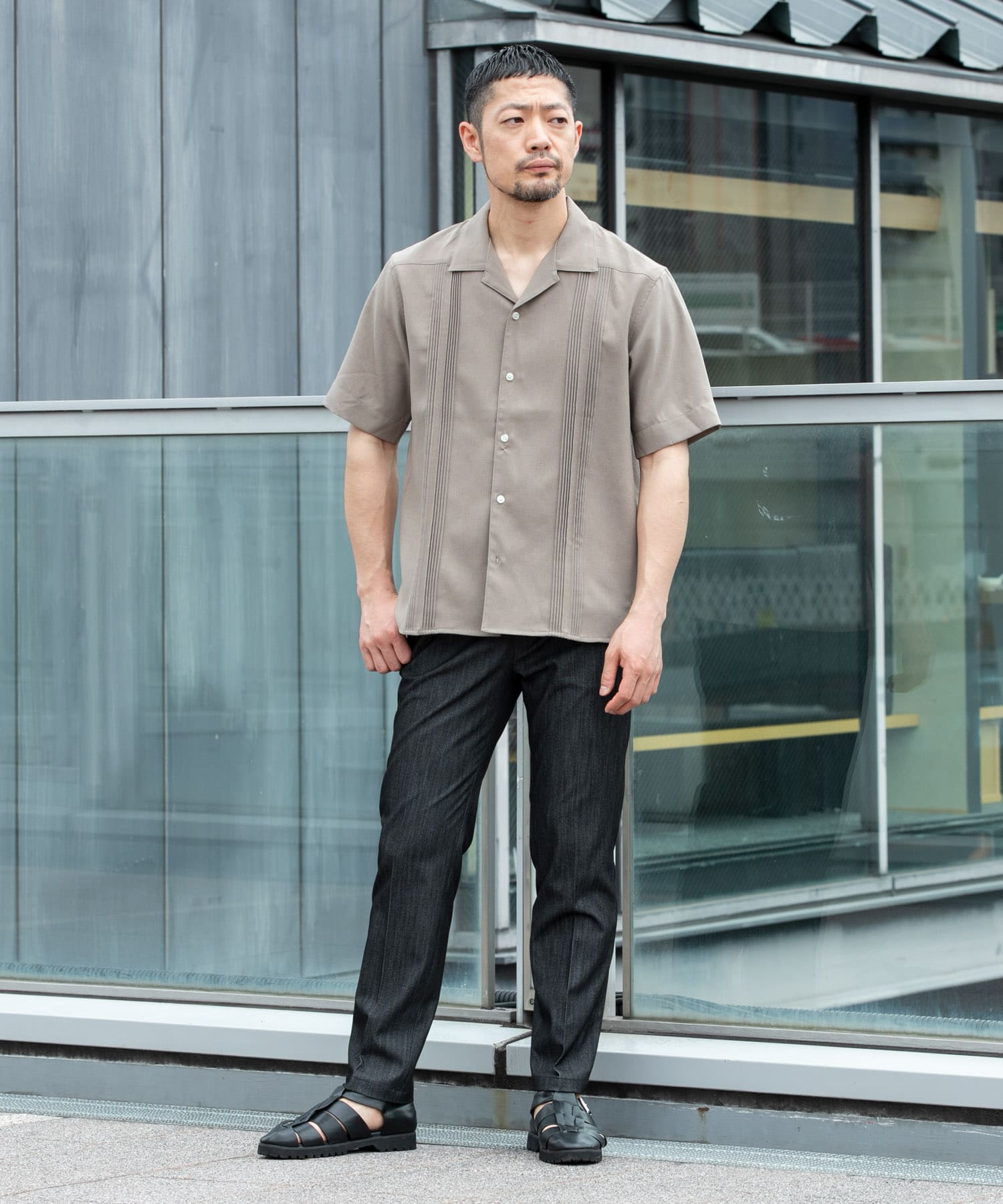 身長：173cm サイズ：L