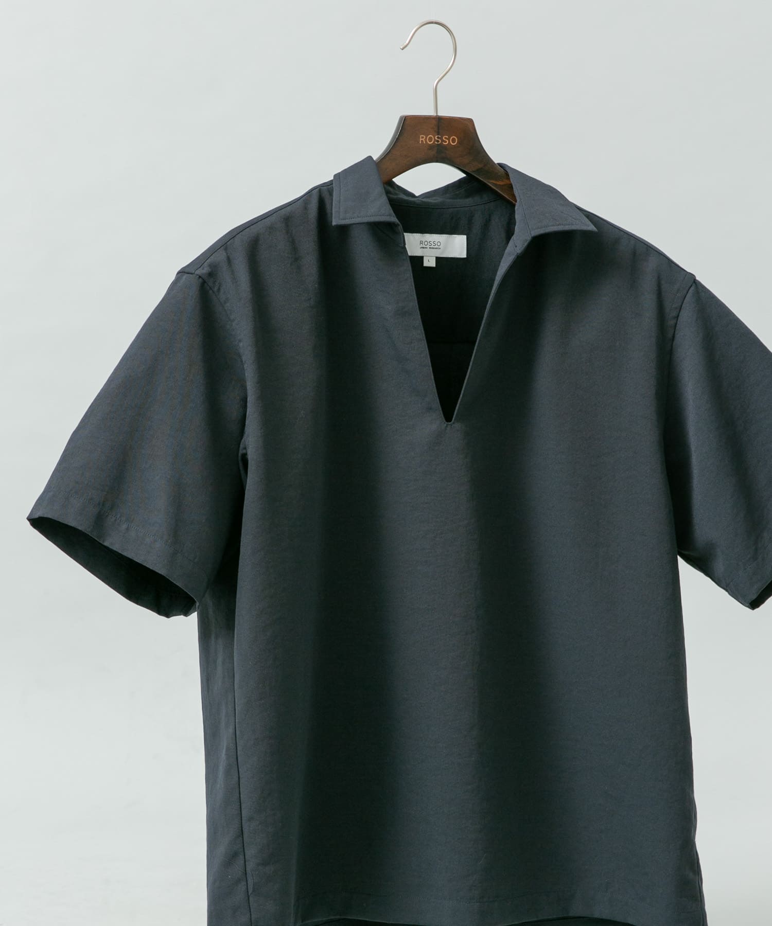 『セットアップ対応』『防シワ/速乾』ドライイージースキッパーシャツ NAVY L