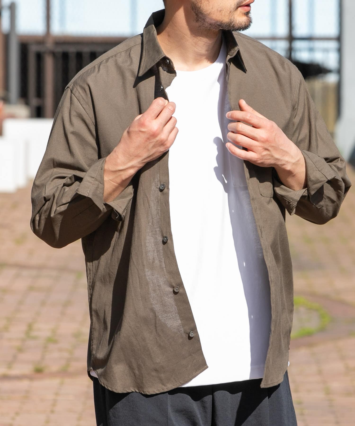 身長：173cm サイズ：L