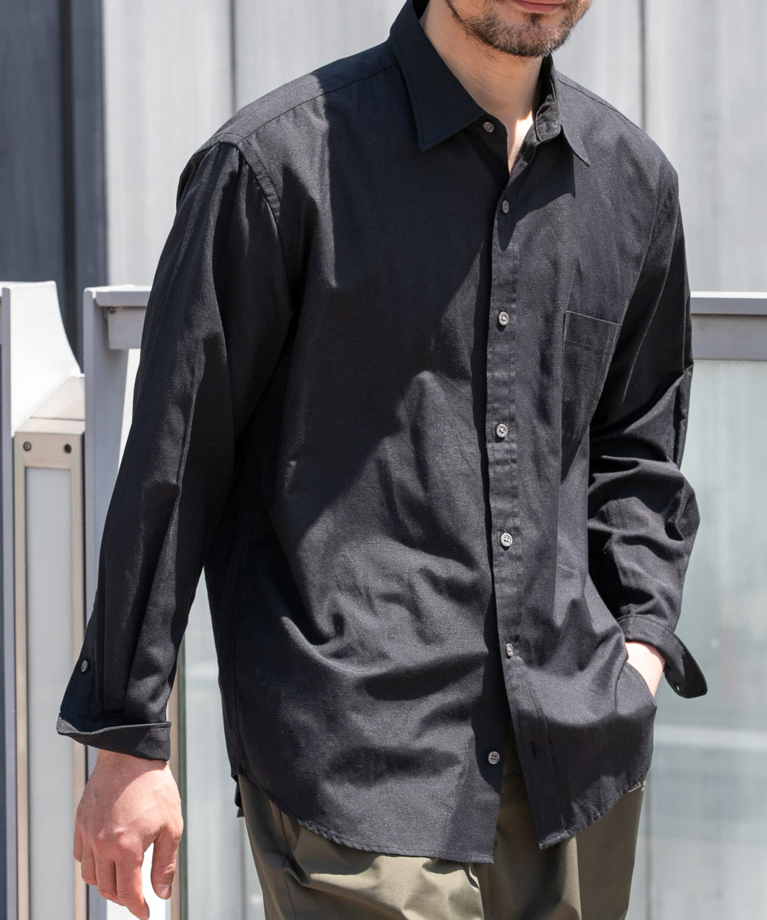 身長：173cm サイズ：L