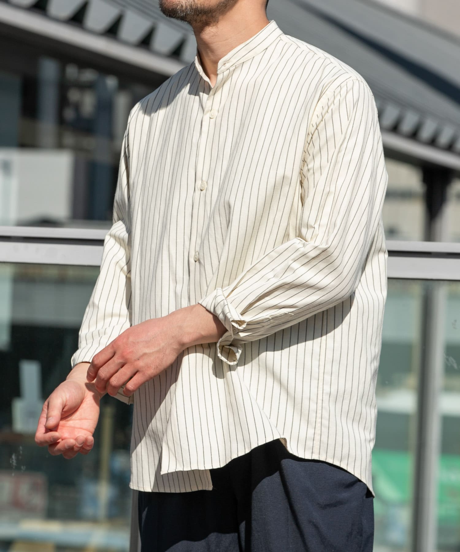 身長：173cm サイズ：L