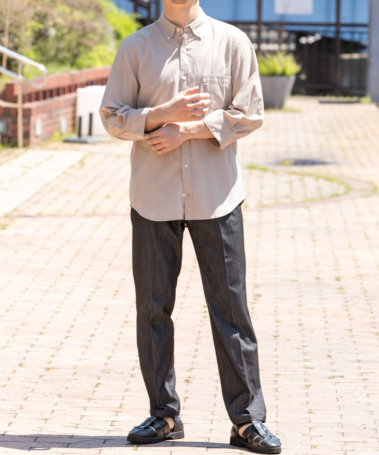 身長：172cm サイズ：L