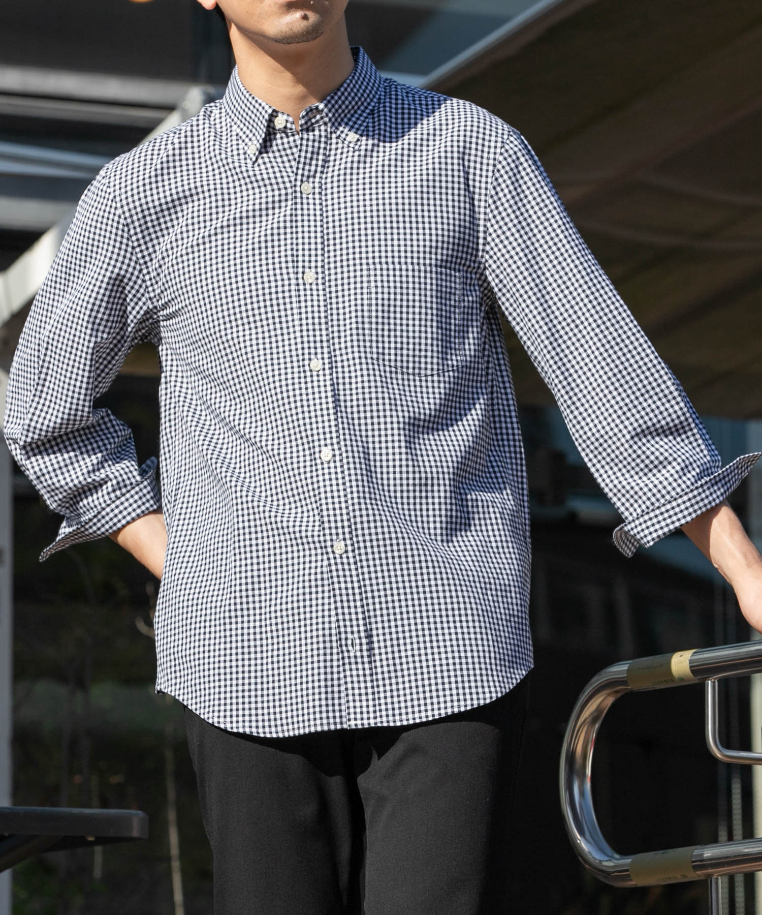 身長：172cm サイズ：L