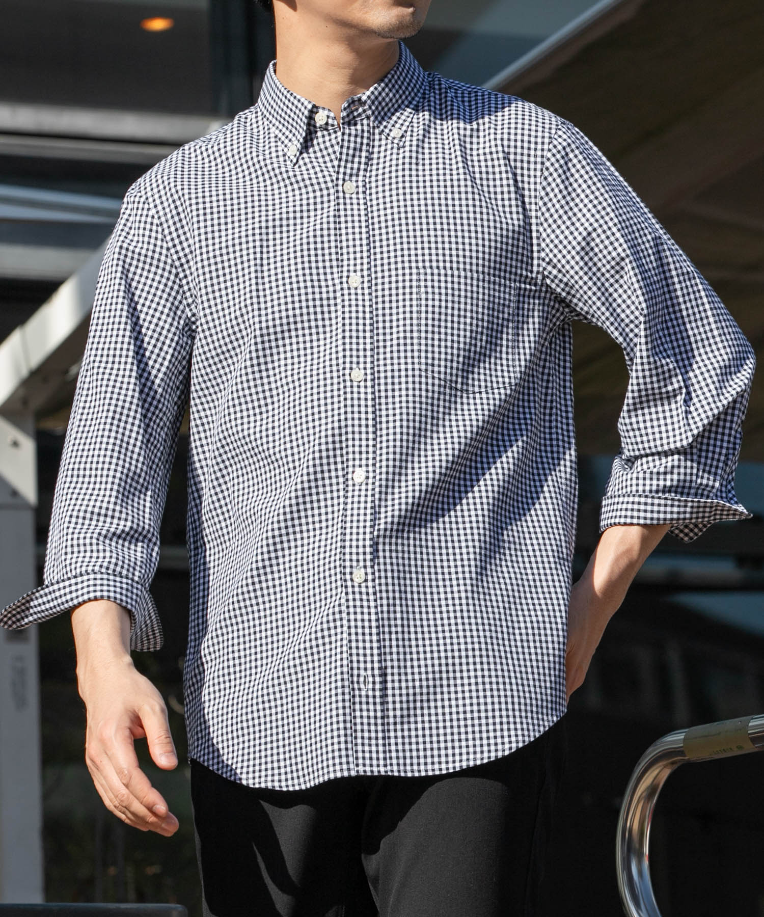 身長：172cm サイズ：L