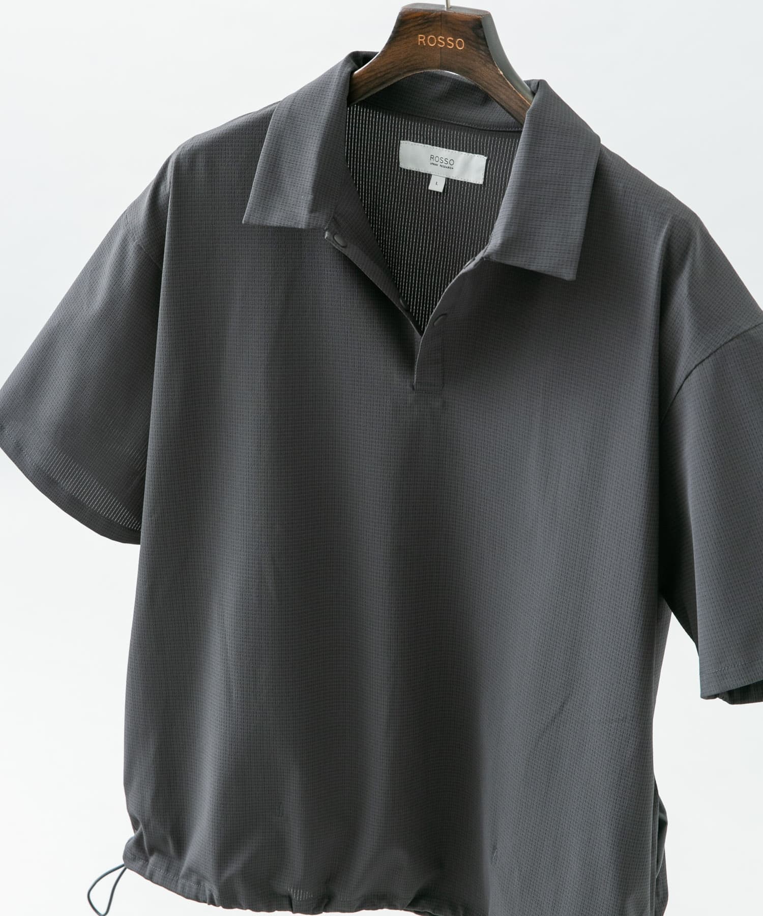 『WEB限定』『XLサイズあり』『吸水速乾』Air Stretch ポロシャツ CHARCOAL M