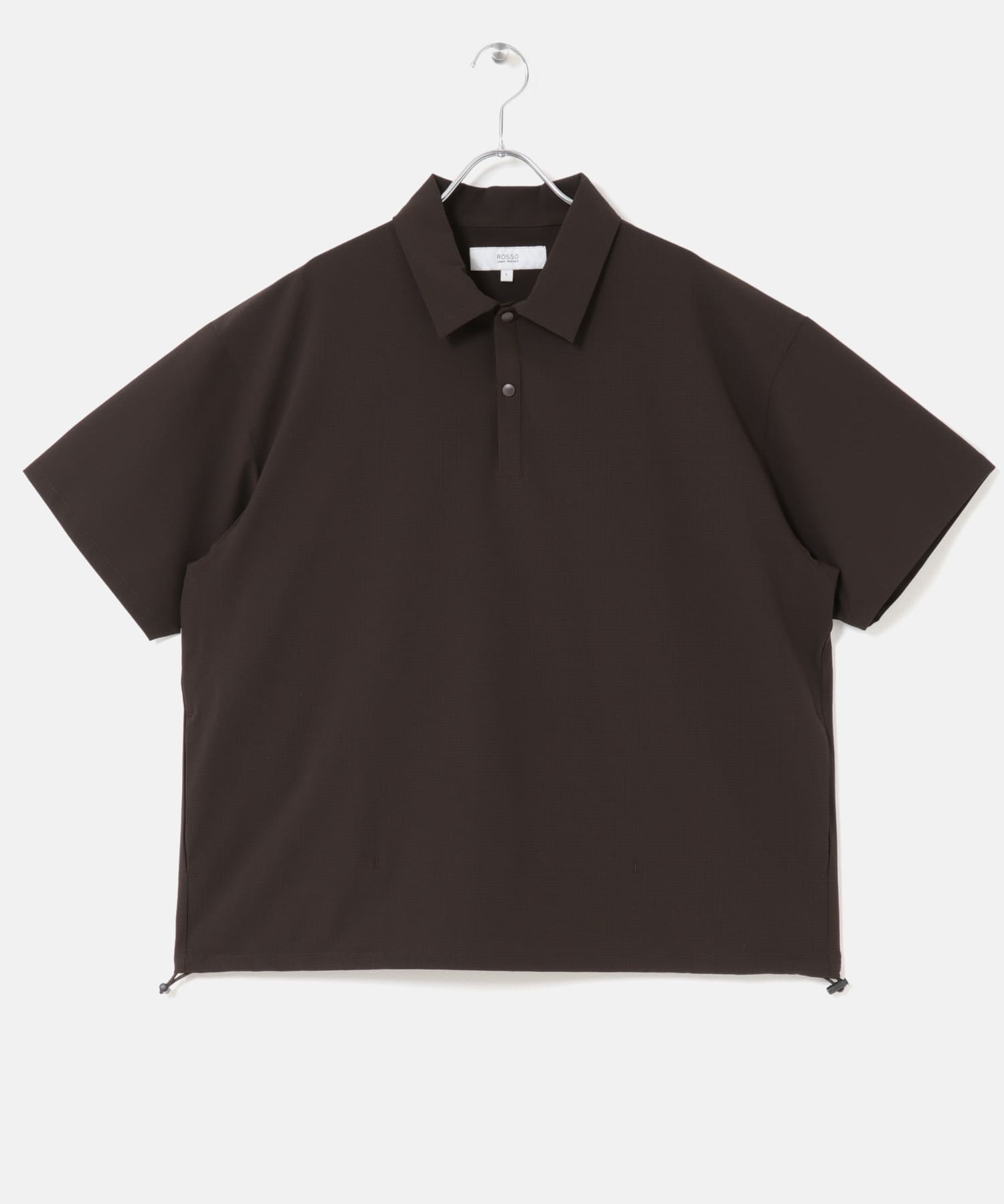 『WEB限定』『XLサイズあり』『吸水速乾』Air Stretch ポロシャツ BROWN S