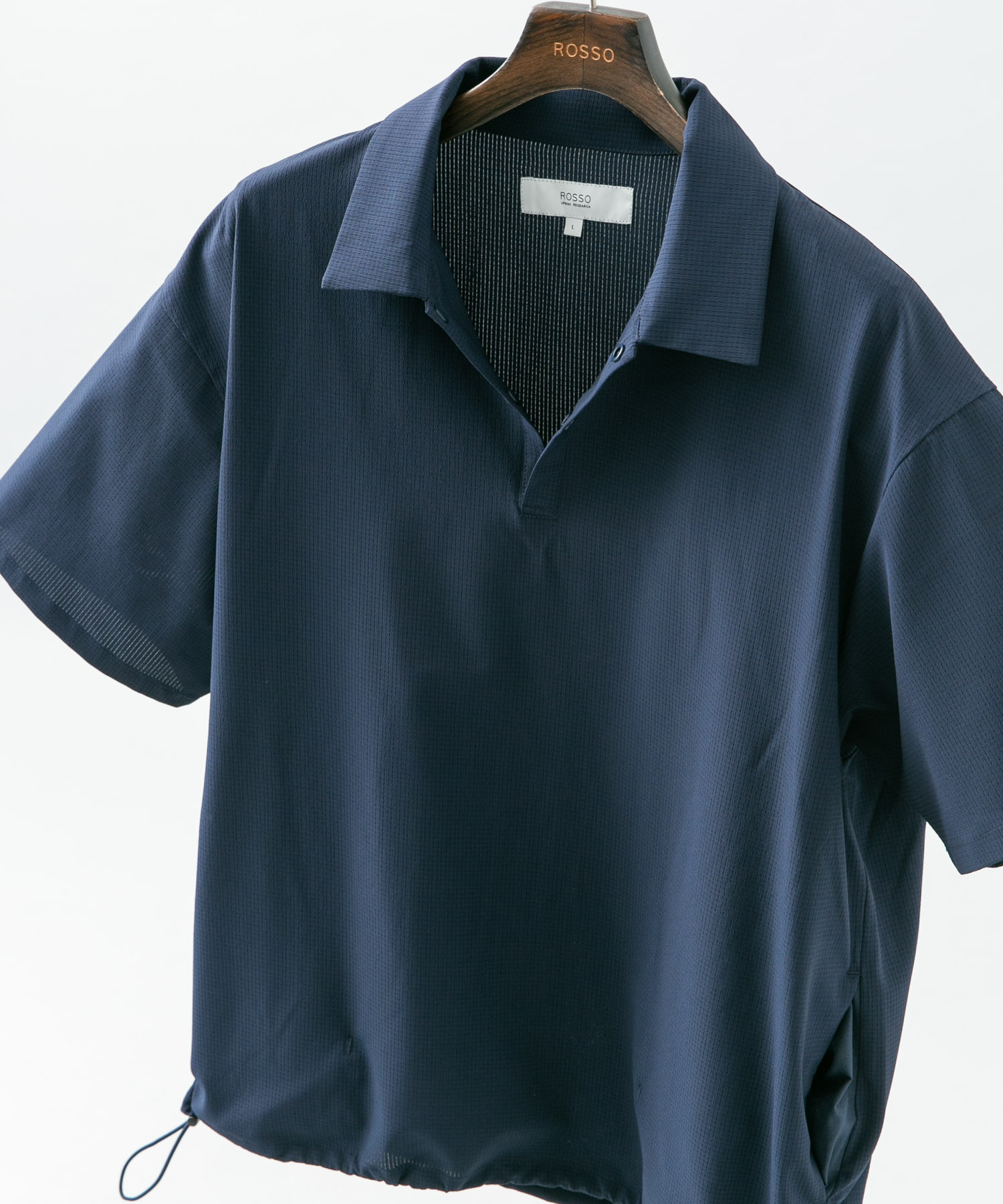 『WEB限定』『XLサイズあり』『吸水速乾』Air Stretch ポロシャツ NAVY S