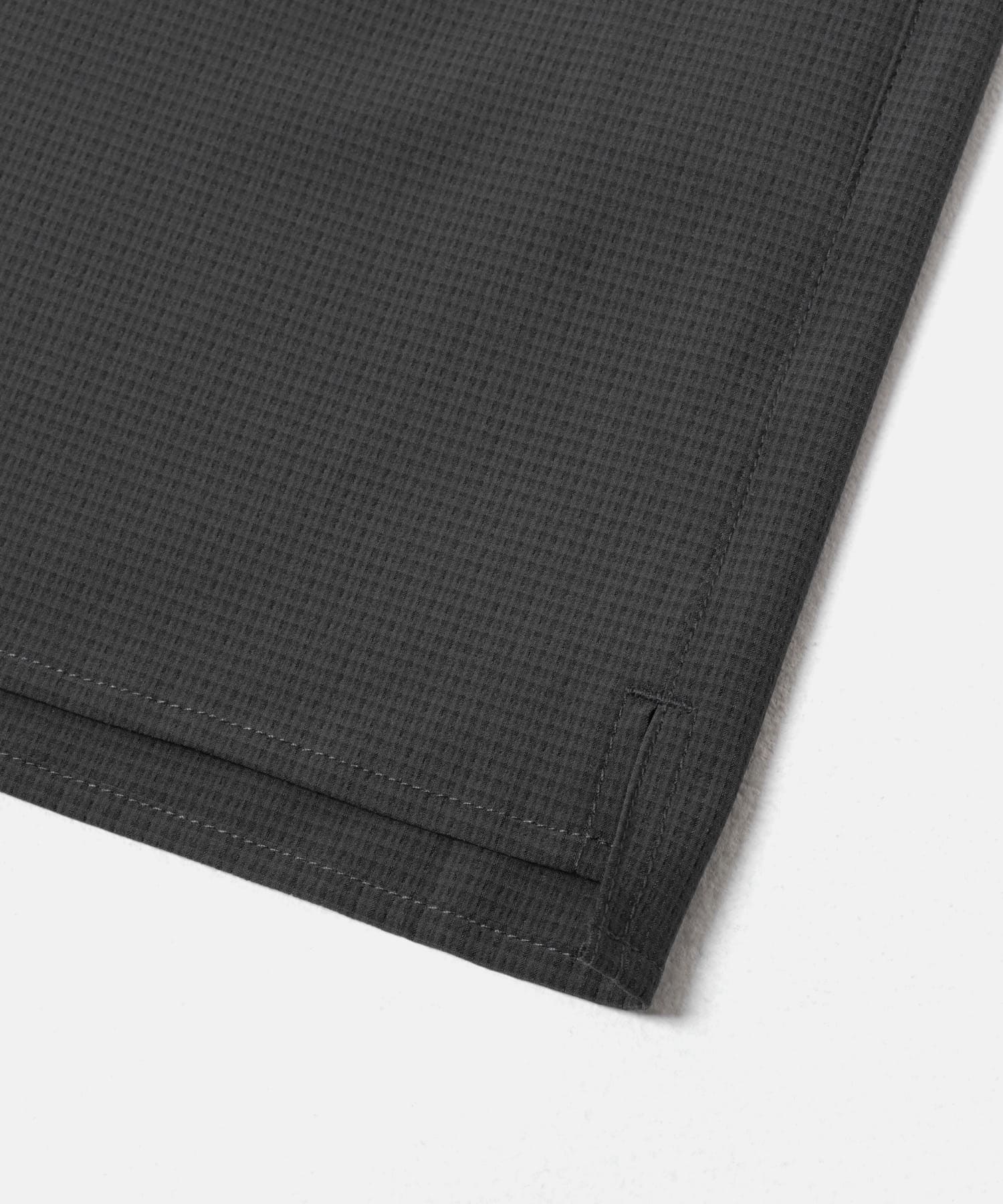 『WEB限定』『XLサイズあり』『吸水速乾』Air Stretch バンドカラーシャツ CHARCOAL S