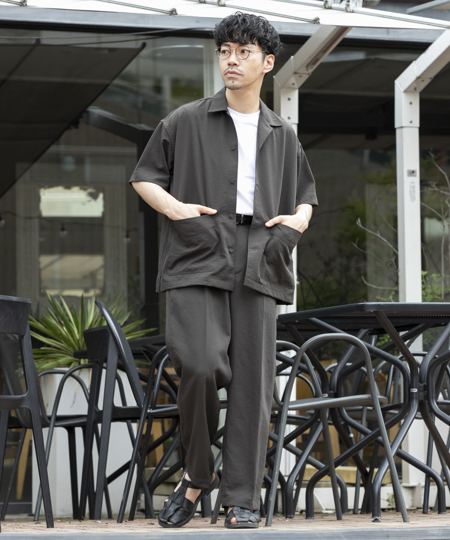 身長：172cm サイズ：L