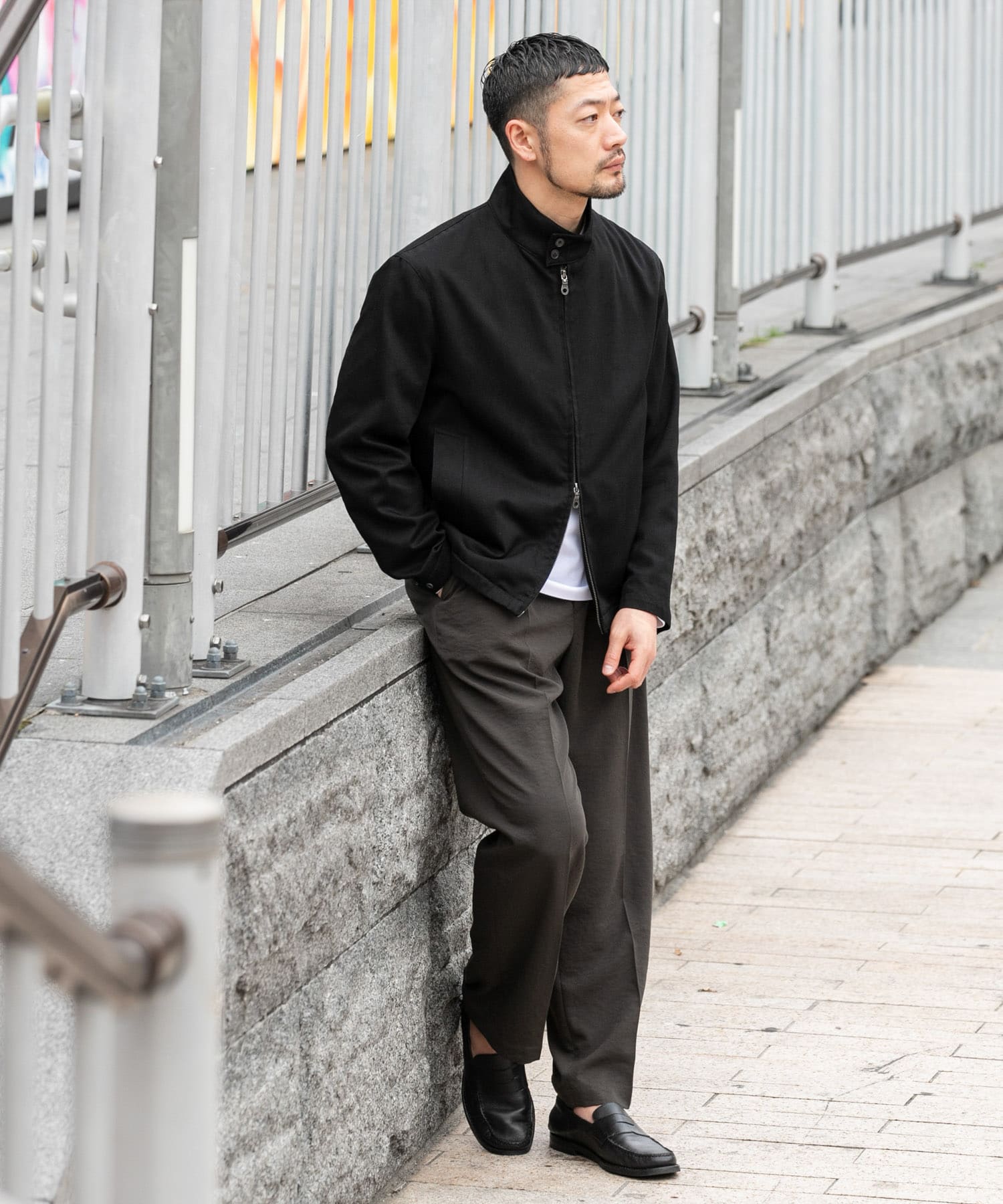 身長：173cm サイズ：L