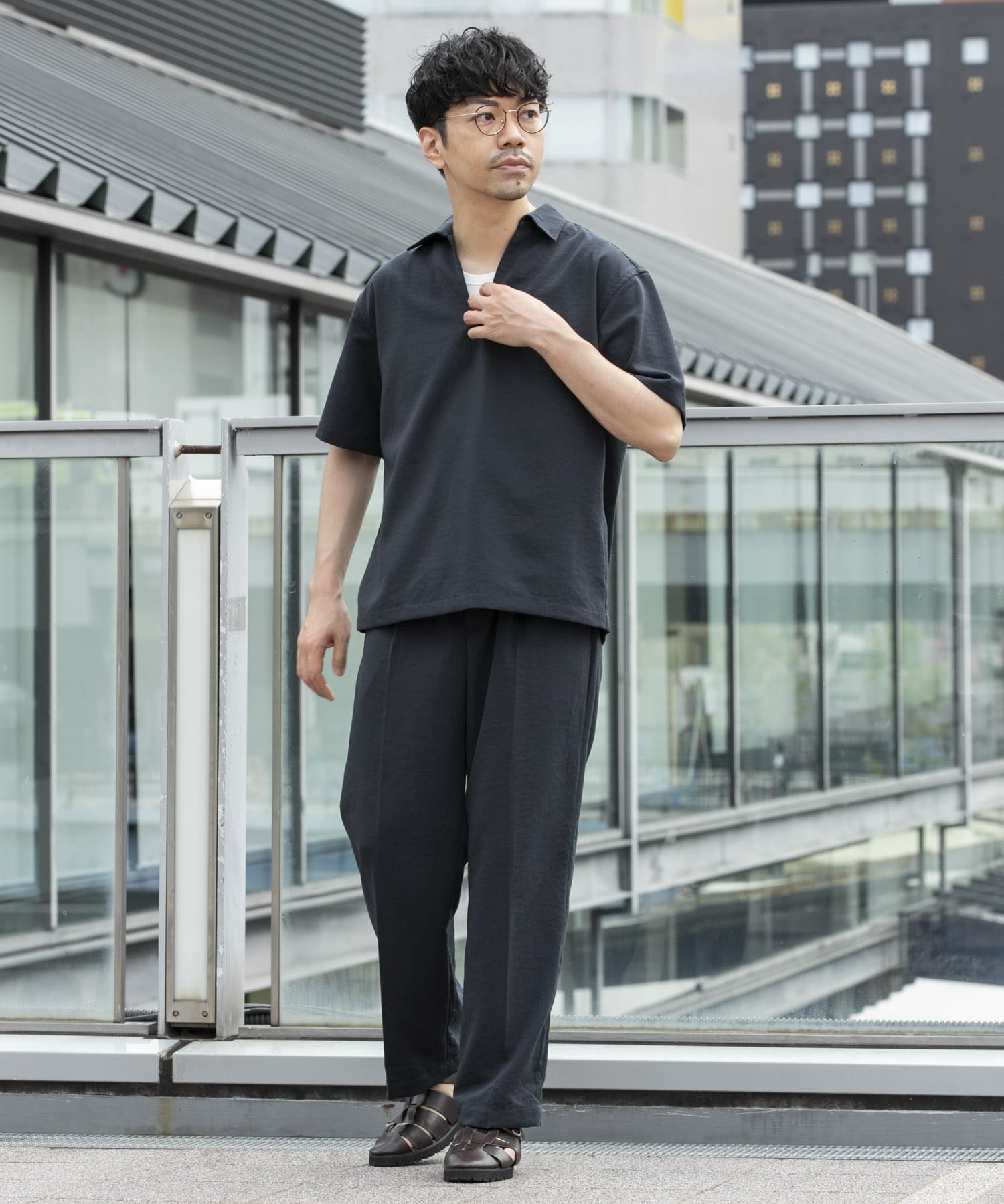 身長：172cm サイズ：L