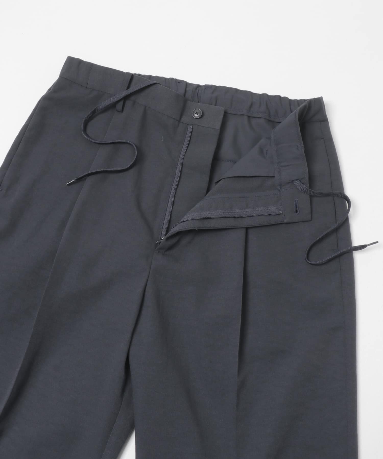 『セットアップ対応』ドライイージーワイドスラックス NAVY M