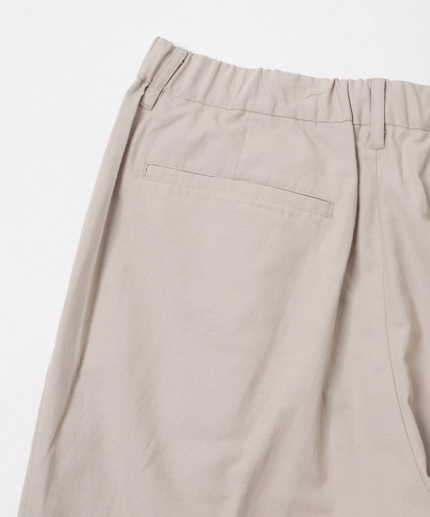 『イージーケア』『XLサイズあり』ハイパフォーマンスリネンテーパードパンツ BEIGE S