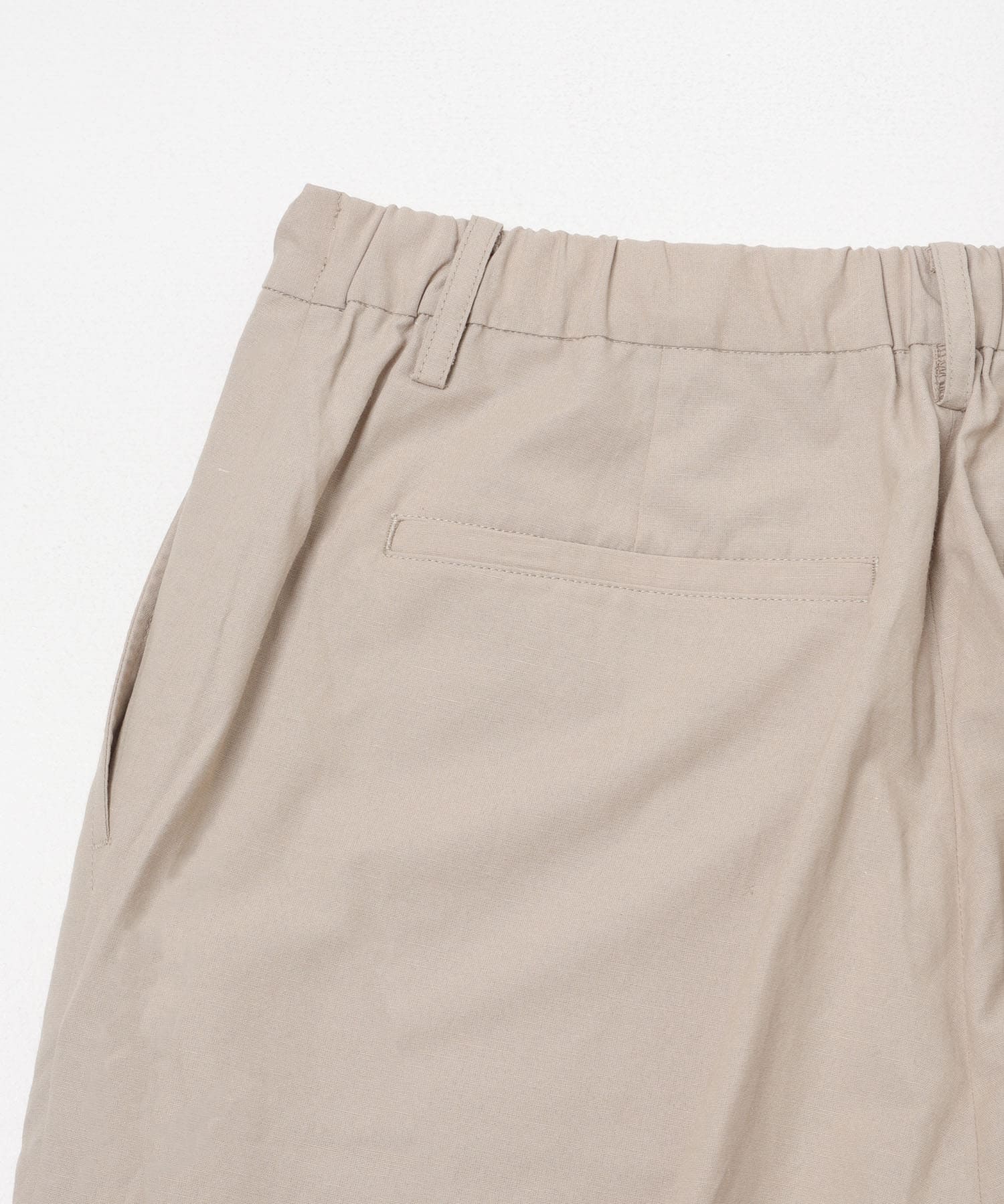 『イージーケア』『XLサイズあり』アーバンリラックスリネンストレートパンツ BEIGE S