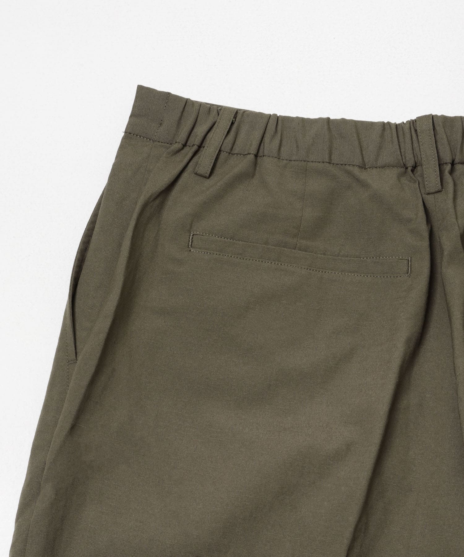 『イージーケア』『XLサイズあり』アーバンリラックスリネンストレートパンツ KHAKI S