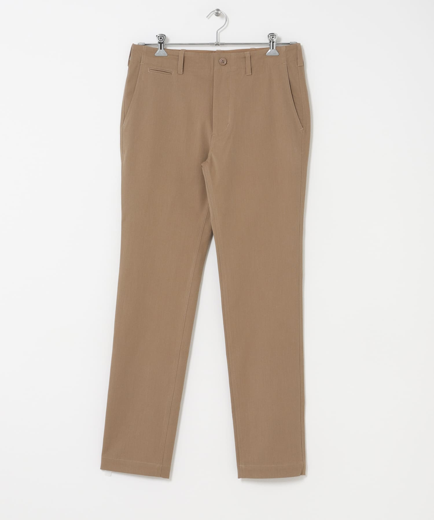 『WEB限定』『接触冷感 / XLサイズあり』クールタッチスリムストレッチパンツ BEIGE S