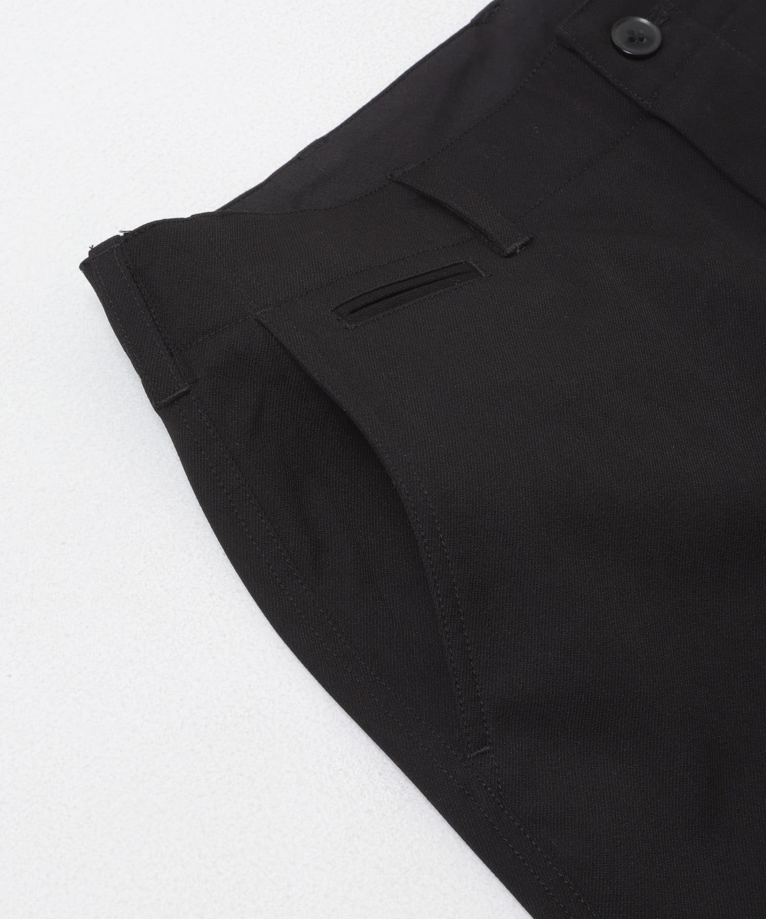 『WEB限定』『接触冷感 / XLサイズあり』クールタッチスリムストレッチパンツ BLACK S