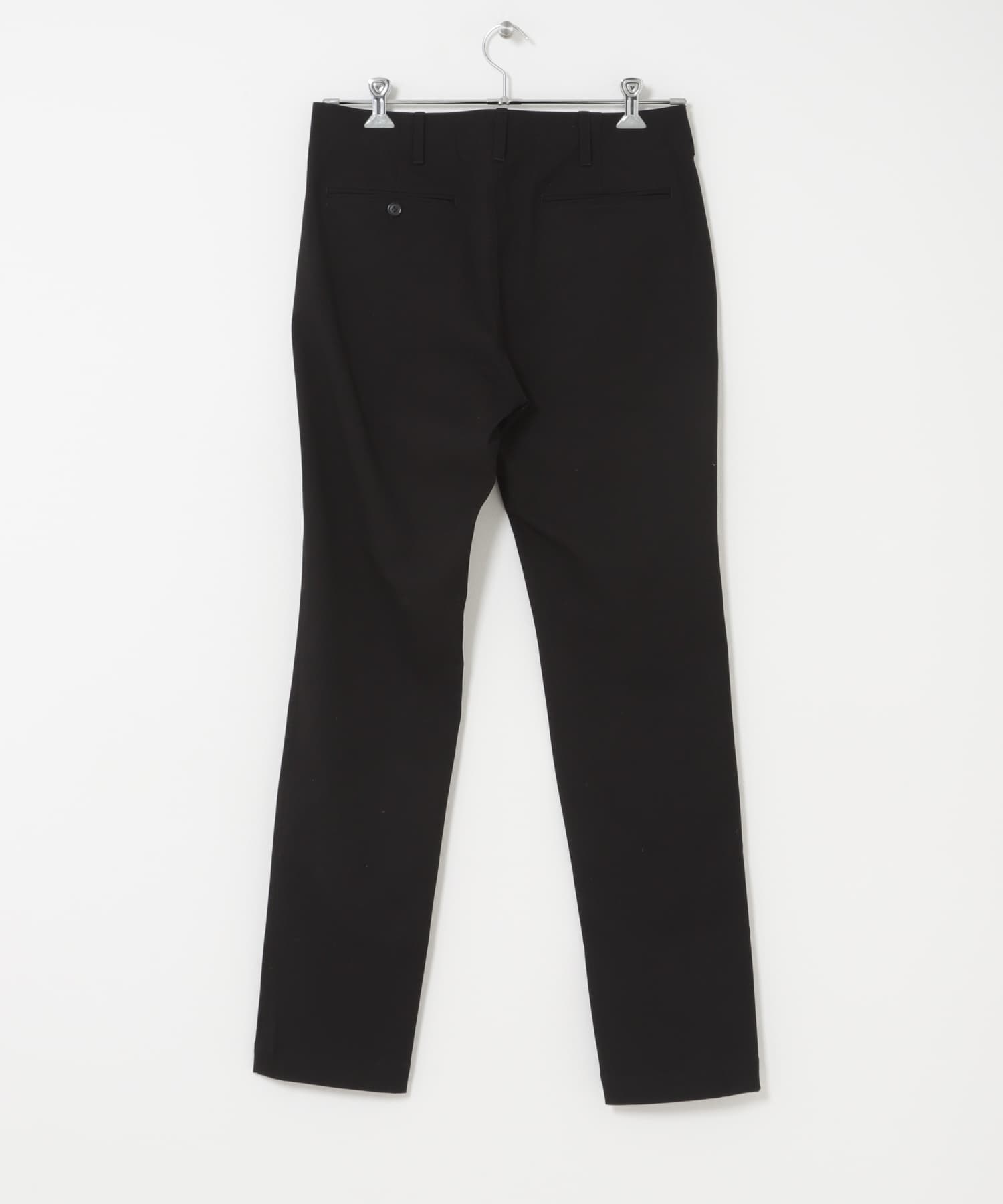 『WEB限定』『接触冷感 / XLサイズあり』クールタッチスリムストレッチパンツ BLACK S