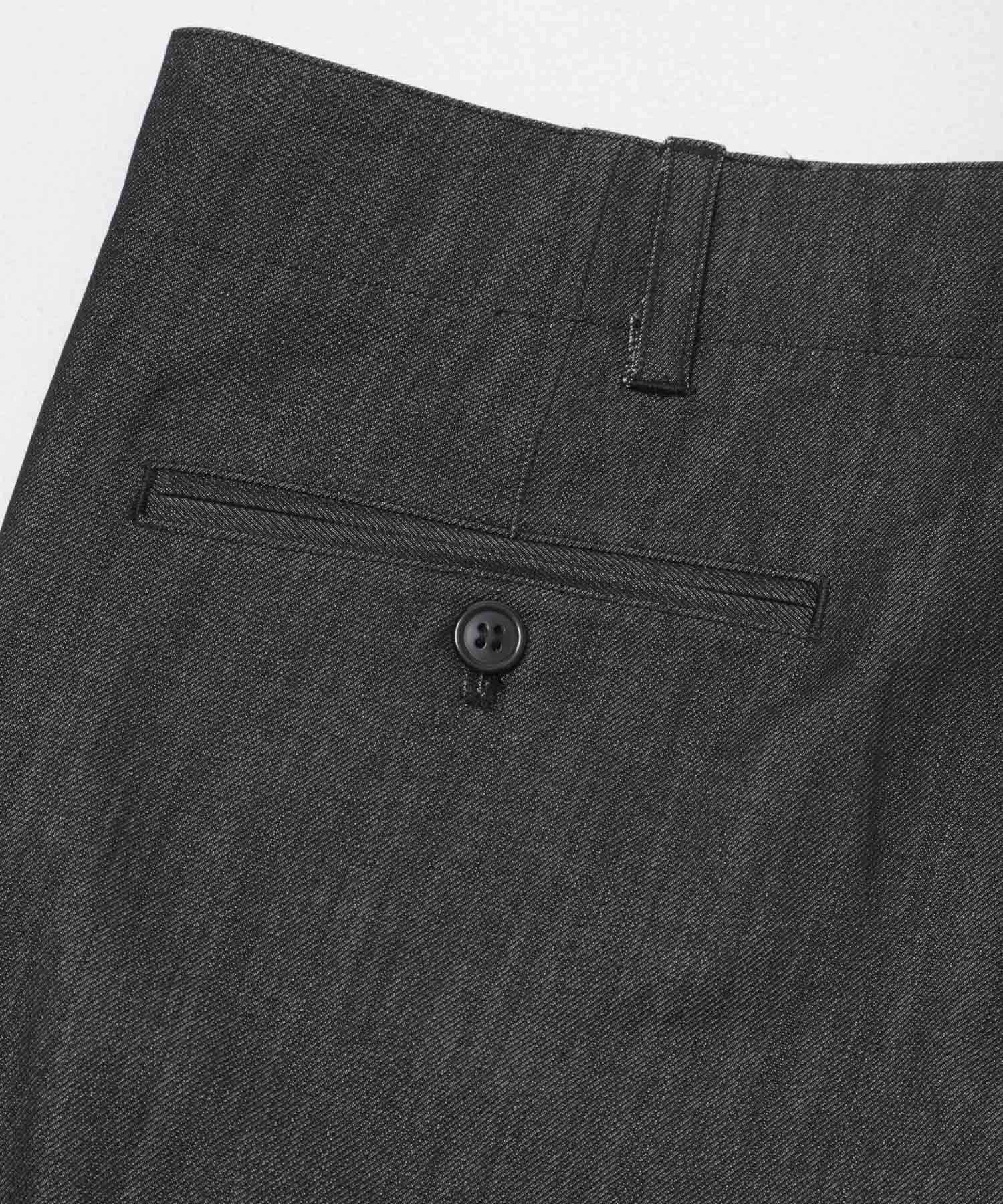 『WEB限定』『接触冷感 / XLサイズあり』クールタッチスリムストレッチパンツ DENIM BLK S