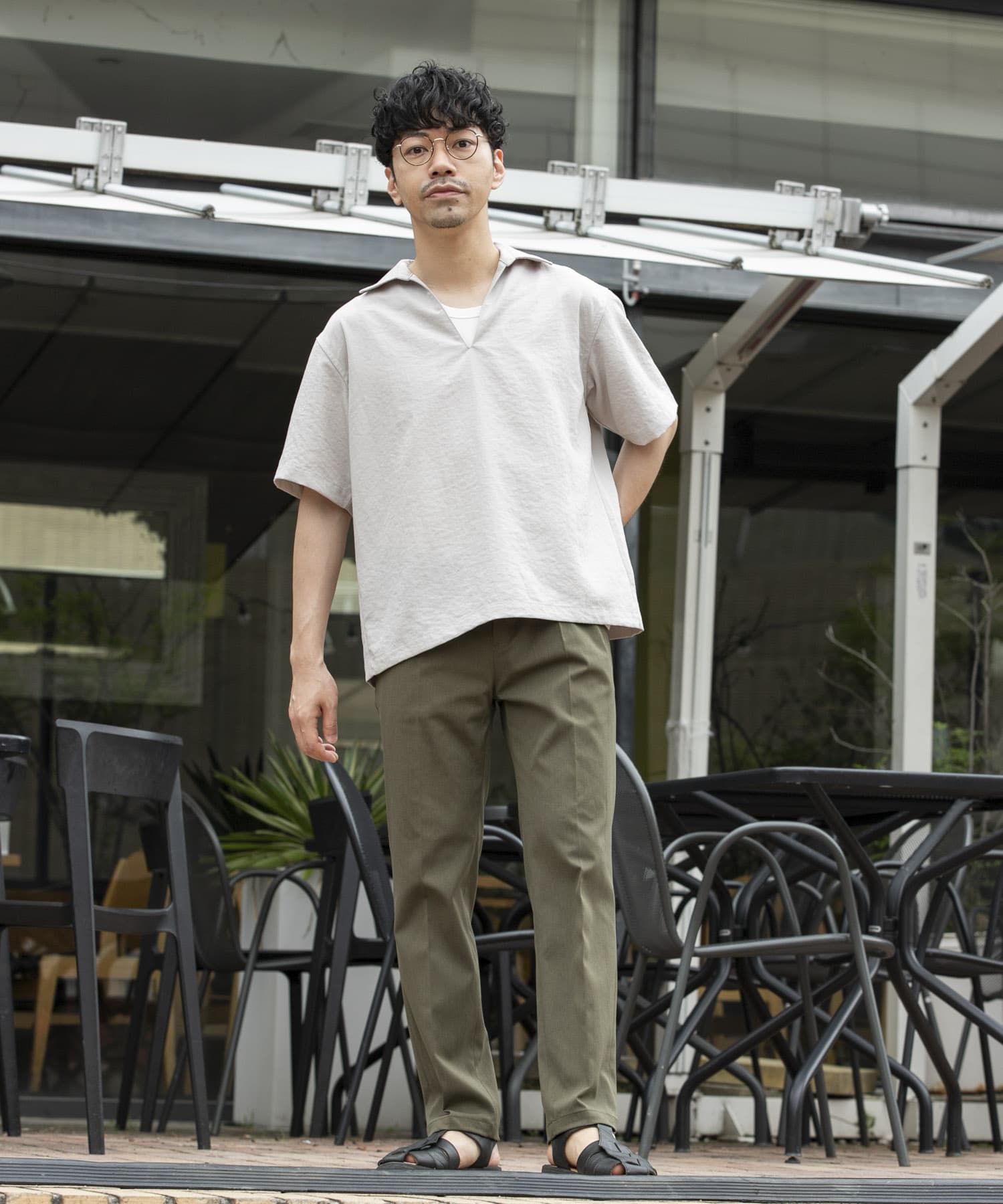 身長：172cm サイズ：L