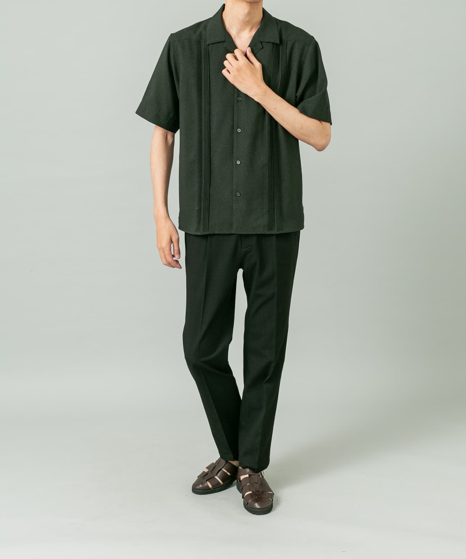WEB限定』『接触冷感 / XLサイズあり』クールタッチデニムスラックス(S
