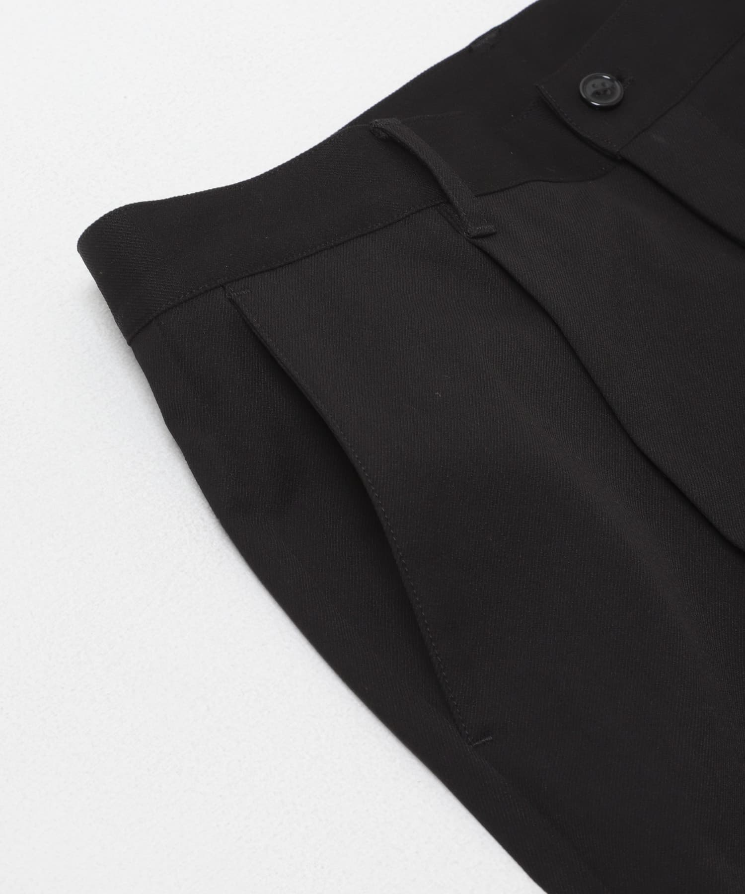 『WEB限定』『接触冷感 / XLサイズあり』クールタッチデニムスラックス BLACK S