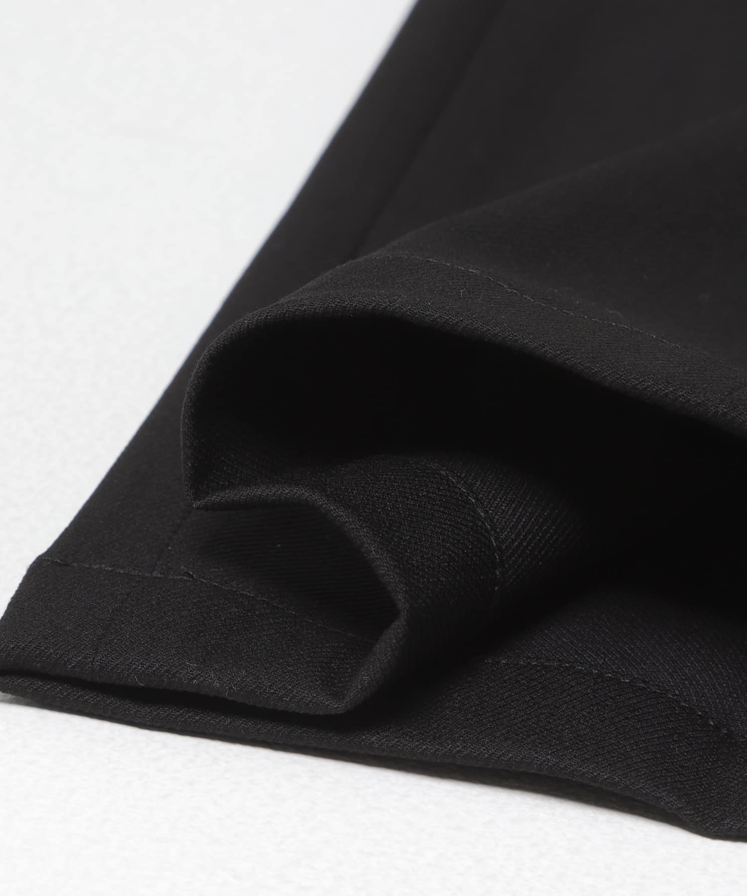『WEB限定』『接触冷感 / XLサイズあり』クールタッチデニムスラックス BLACK S
