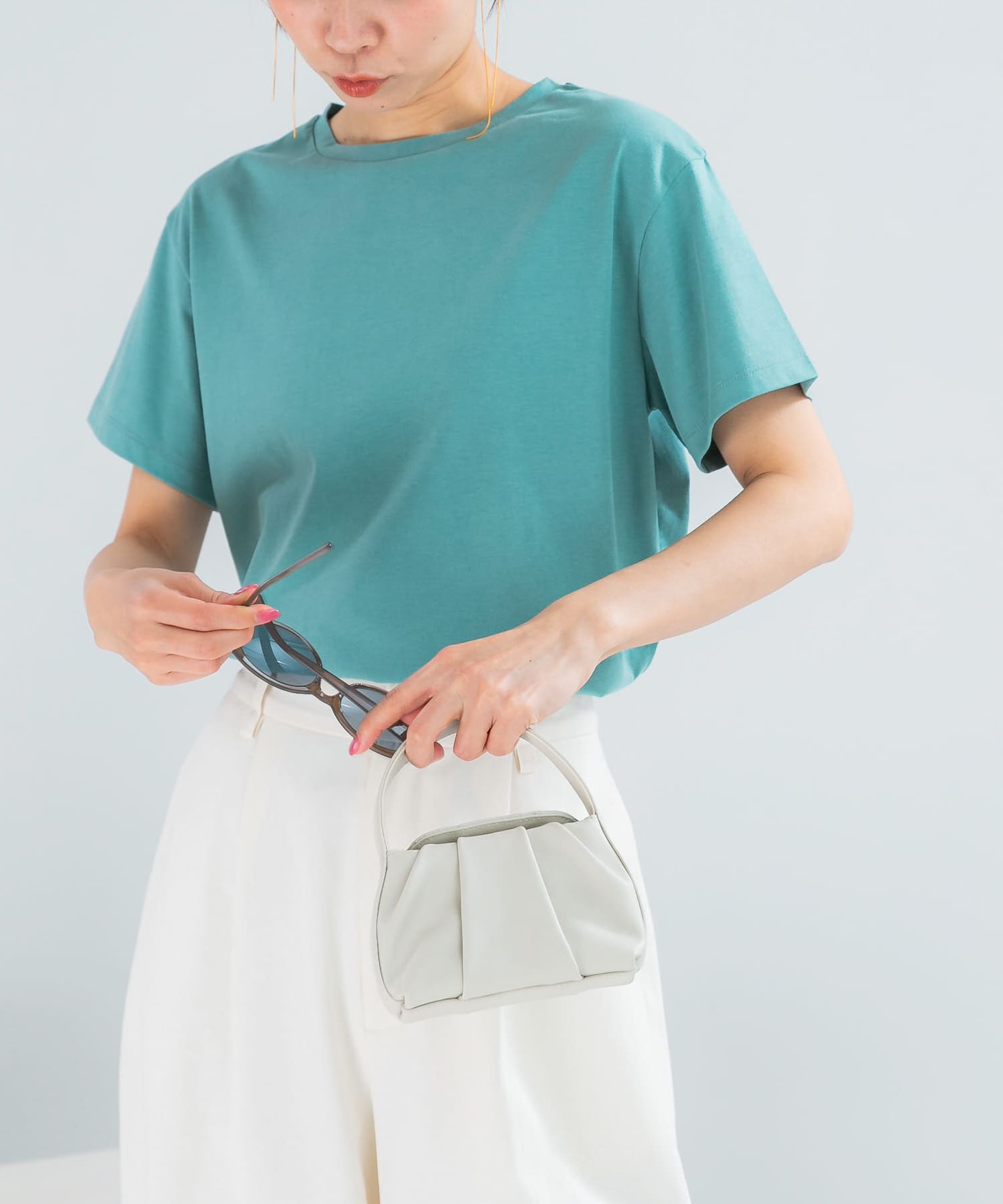 UVカットアイスコットンカットソー