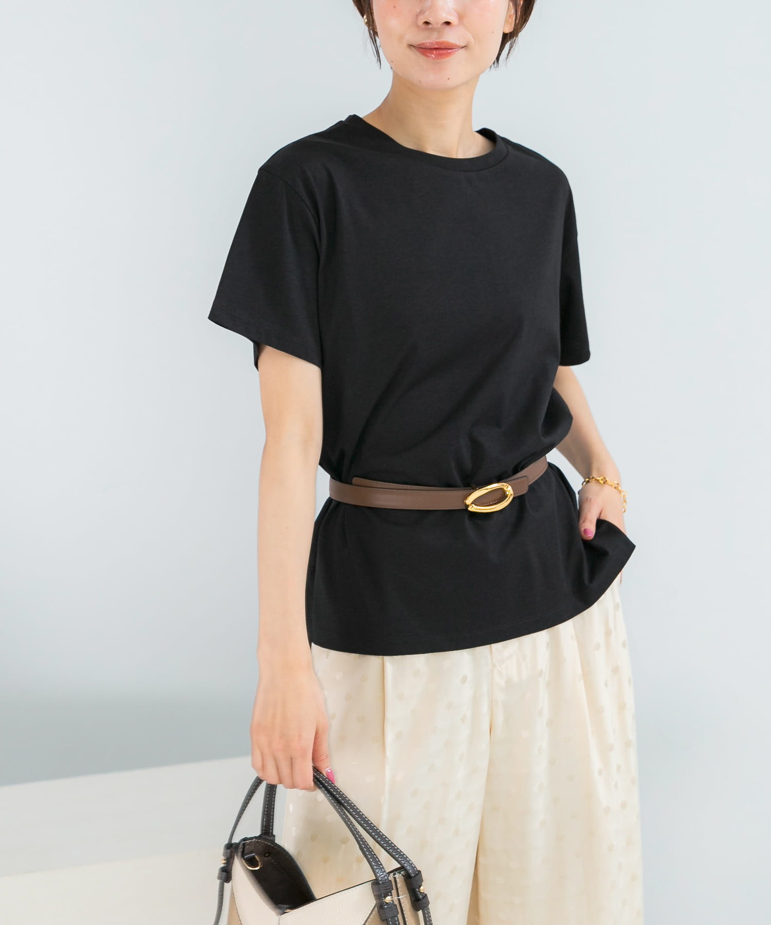 UVカットアイスコットンカットソー