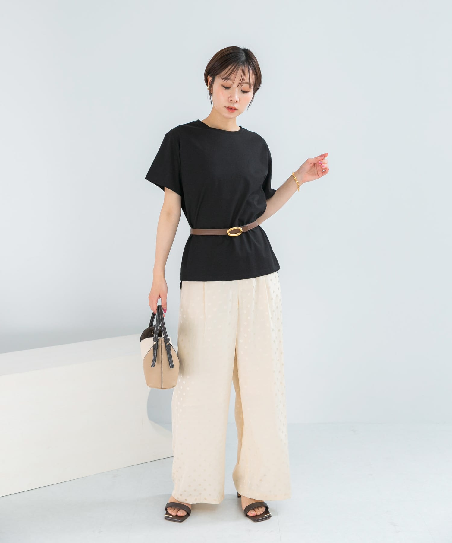 身長：158cm サイズ：Free