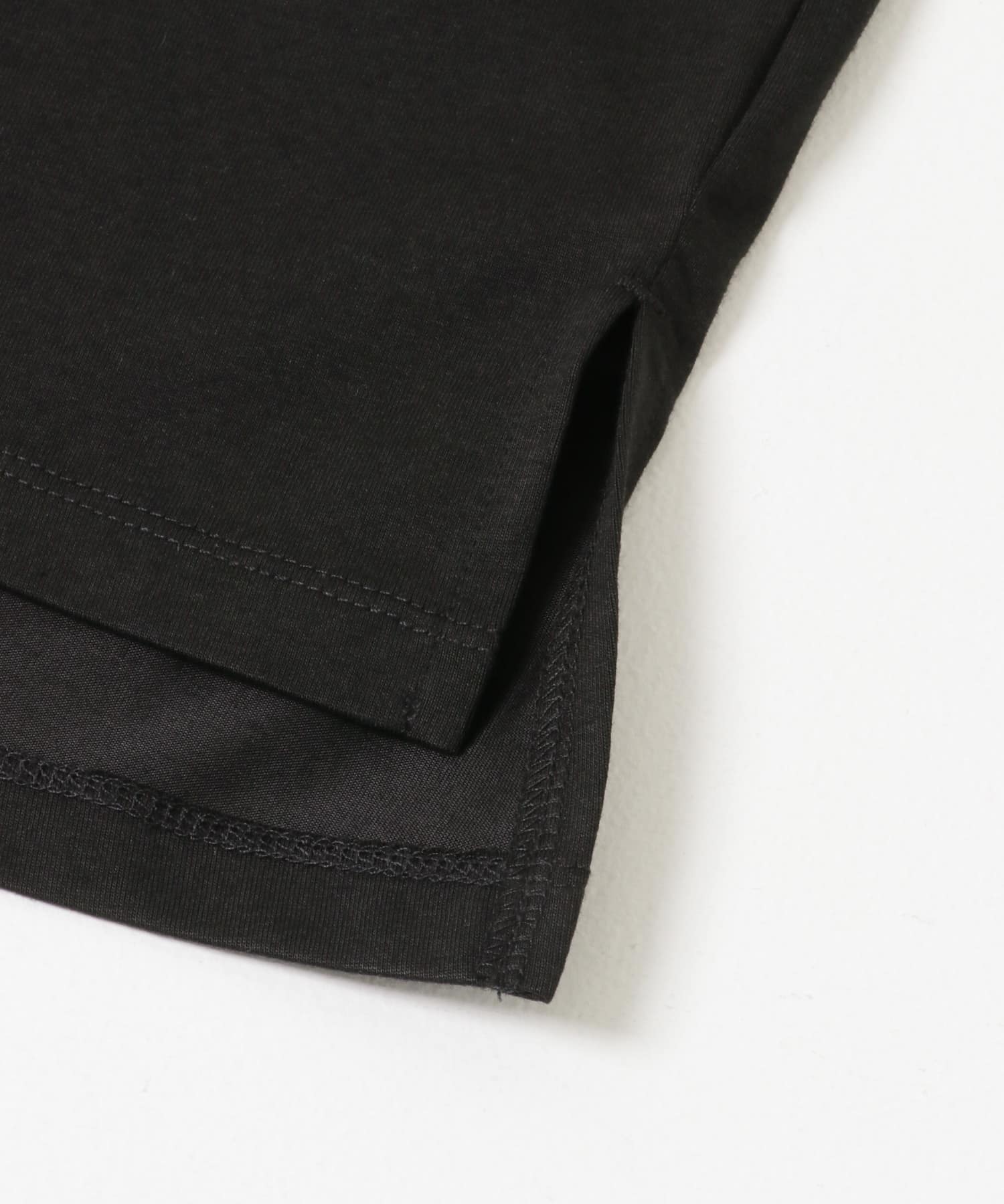 UVカットアイスコットンカットソー BLACK Free