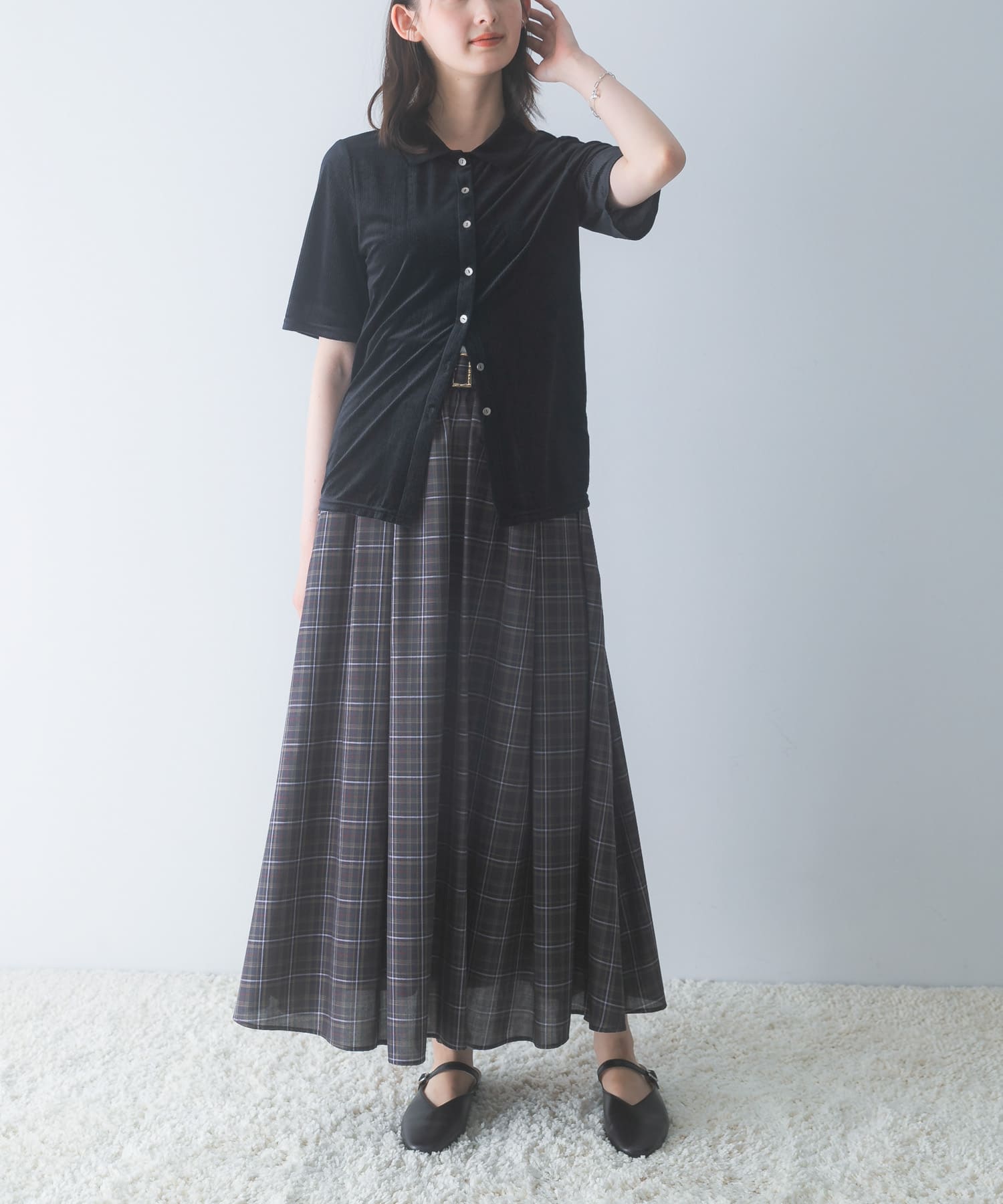 身長：164cm サイズ：Free