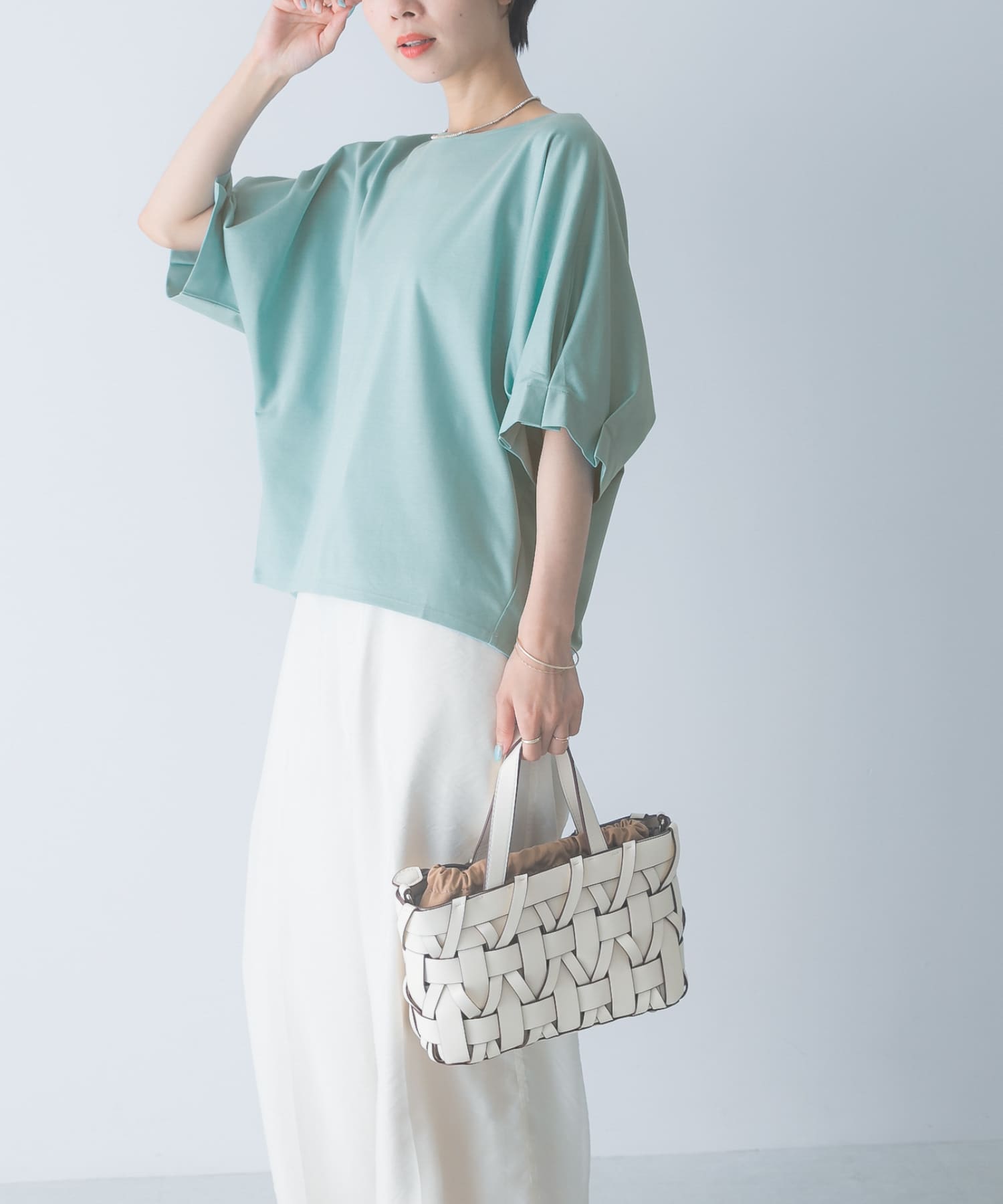 身長：158cm サイズ：Free
