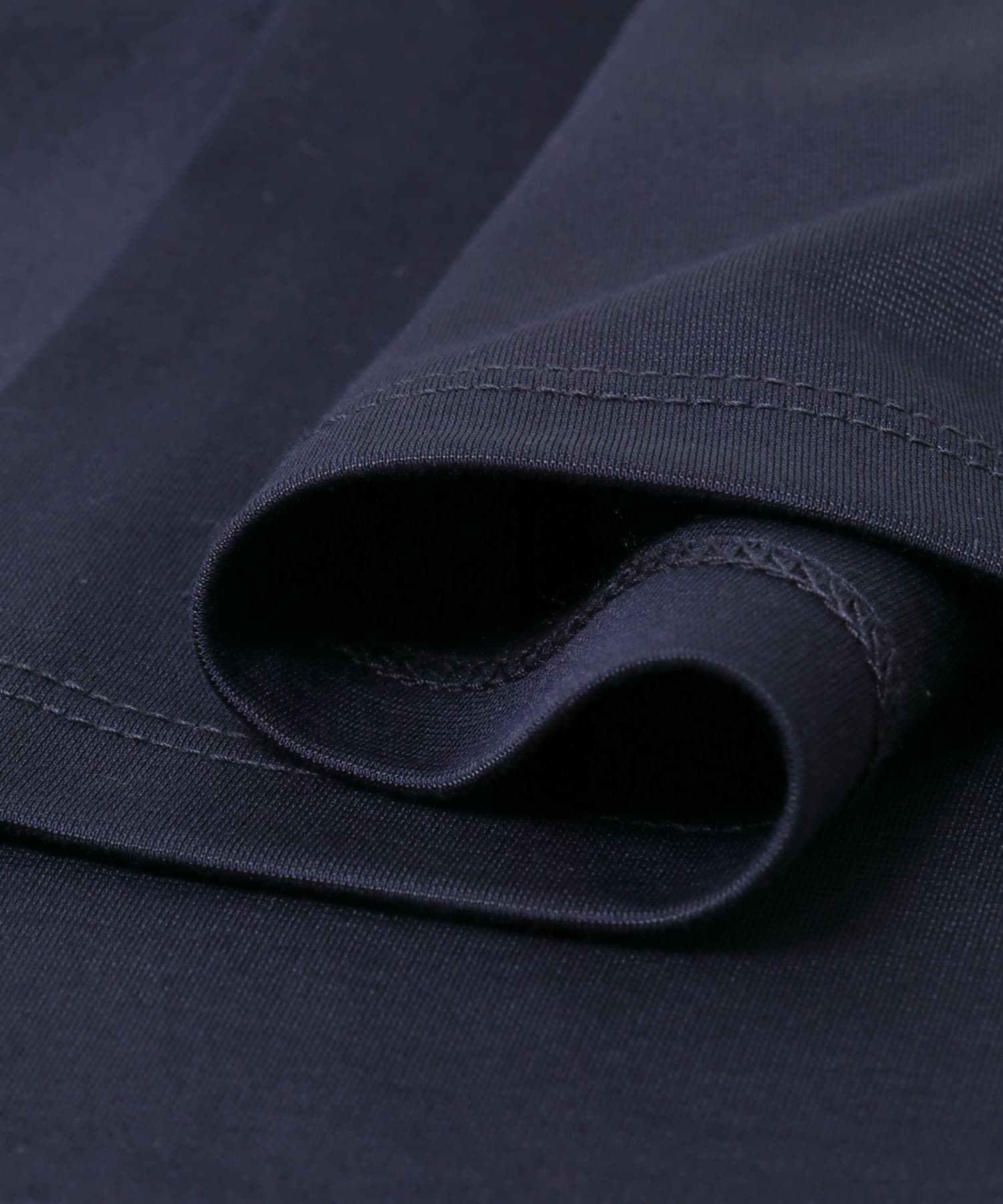 『WEB/一部店舗限定』UVカットクールタッチ5分袖ドルマンプルオーバー NAVY Free