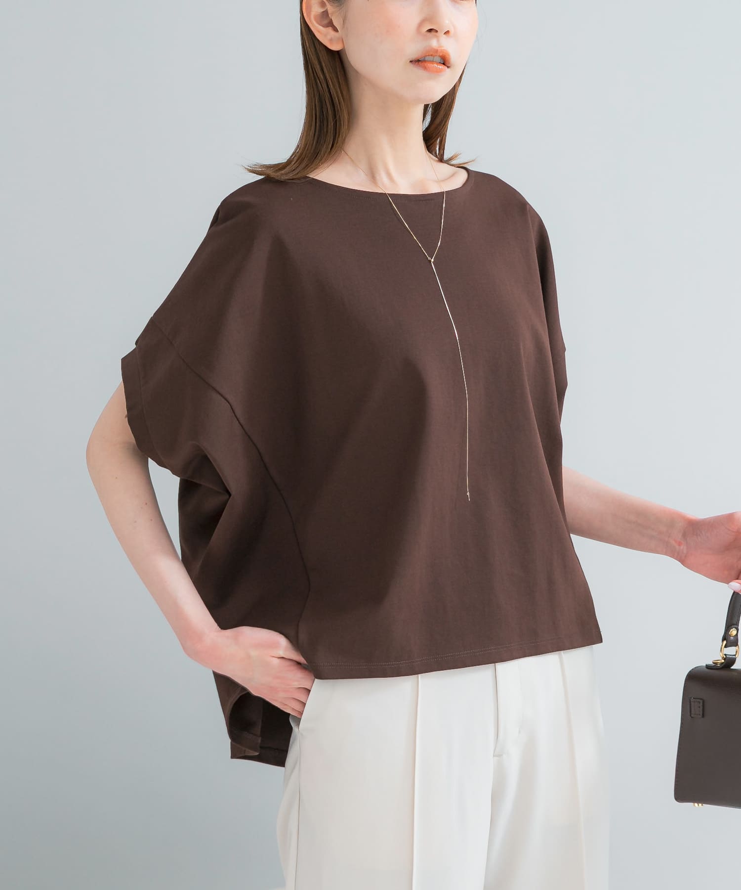 『WEB/一部店舗限定』UVカットドルマンスリーブプルオーバー