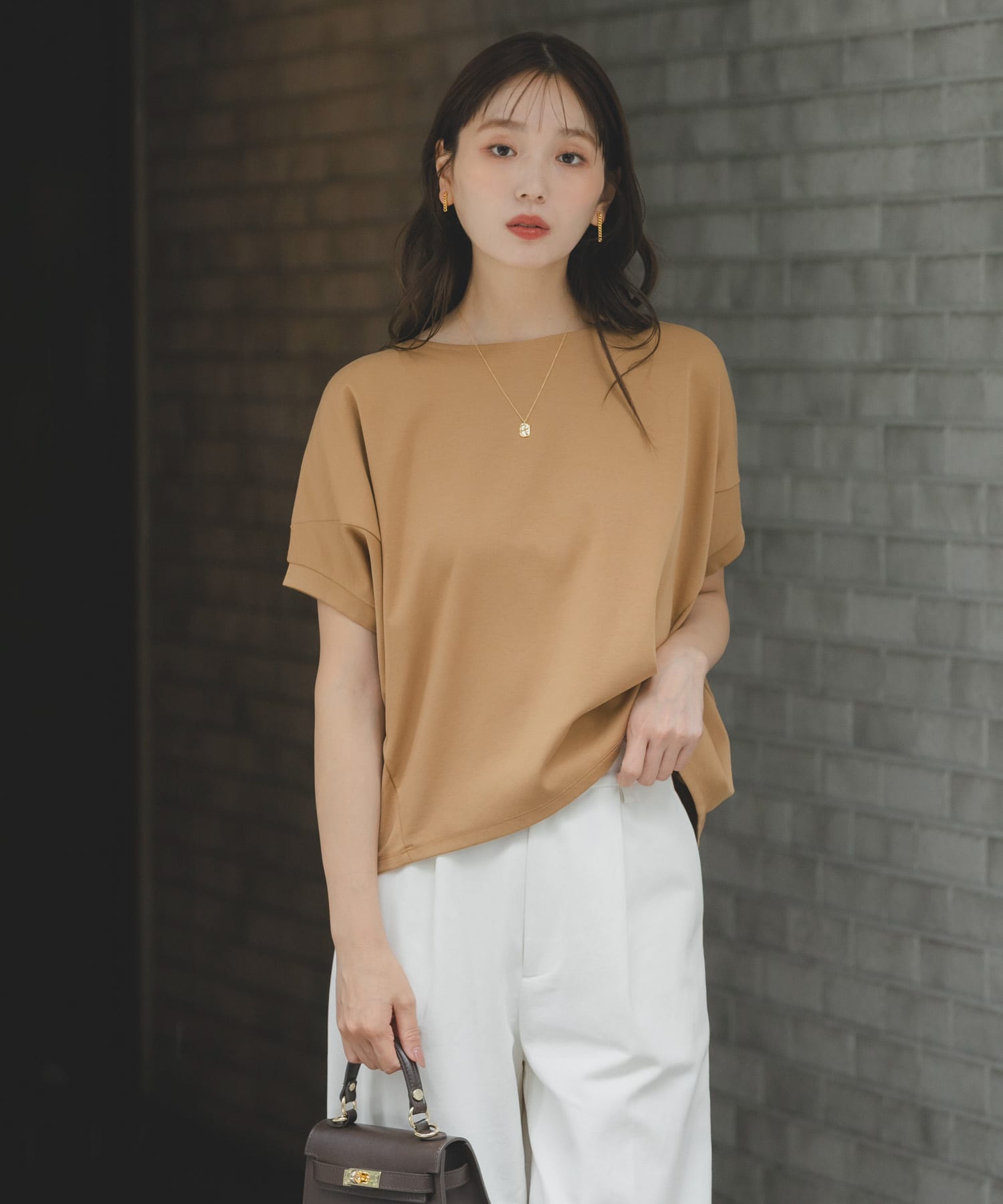 『WEB/一部店舗限定』UVカットドルマンスリーブプルオーバー