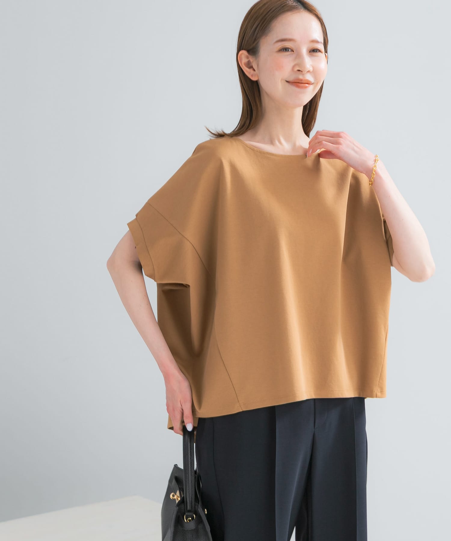 『WEB/一部店舗限定』UVカットドルマンスリーブプルオーバー