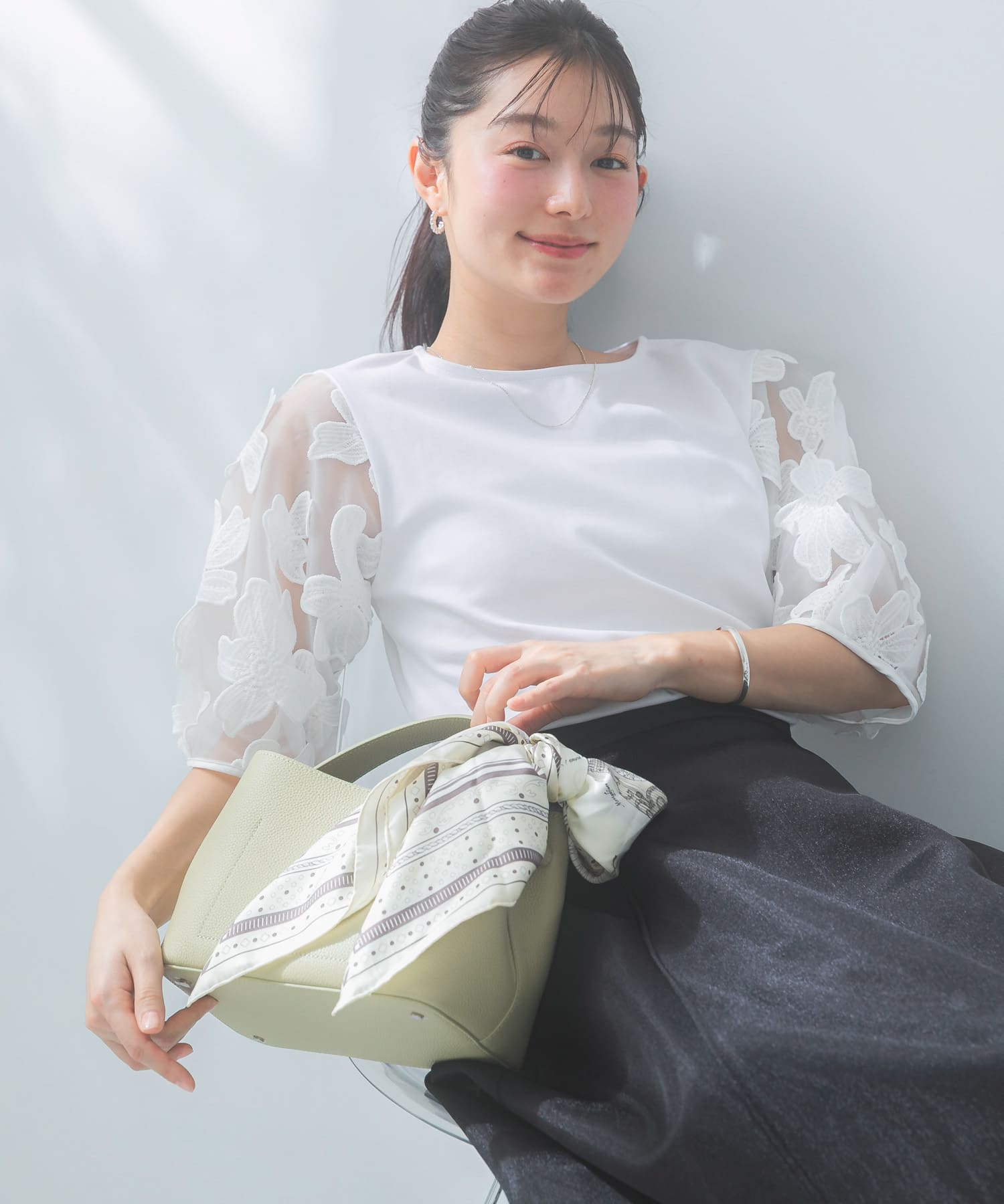 身長：165cm サイズ：Free