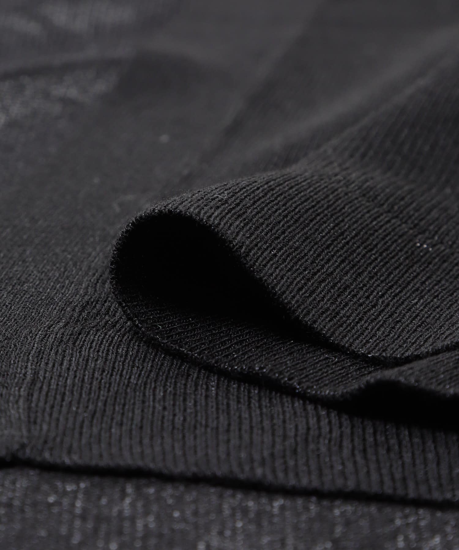 接触冷感シアーカーディガン BLACK Free