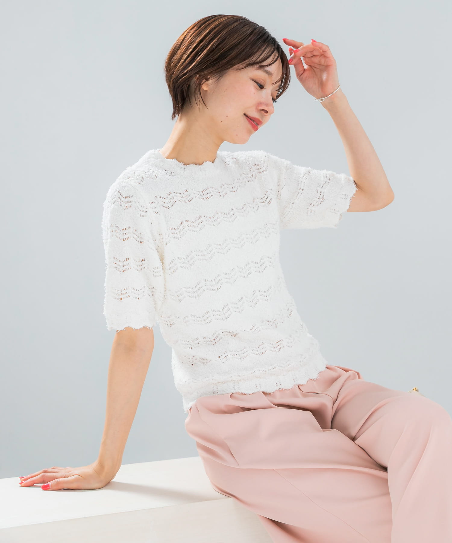 身長：158cm サイズ：Free