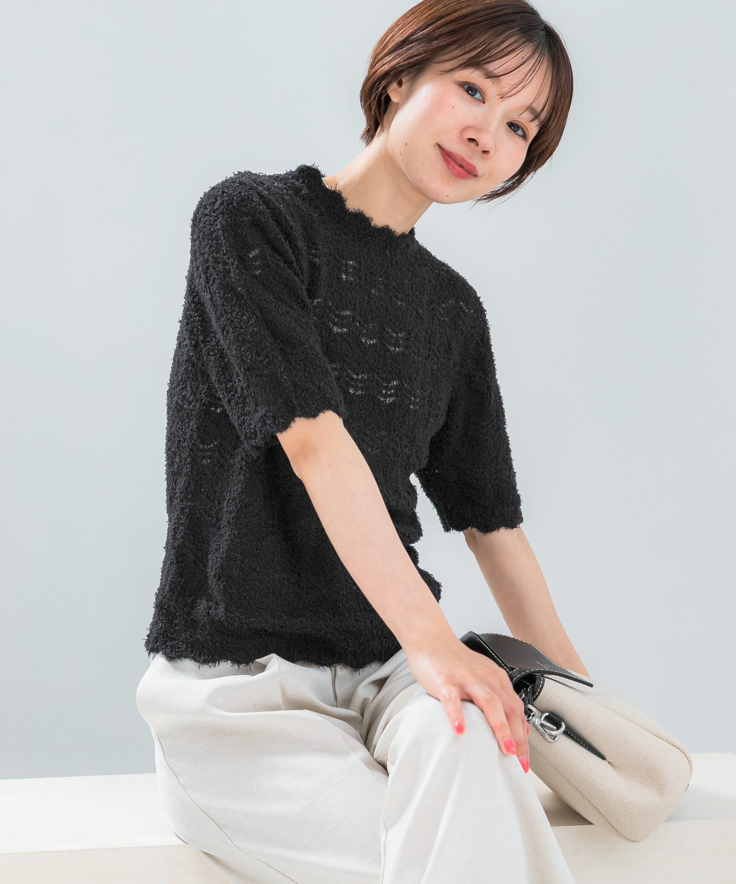 身長：158cm サイズ：Free