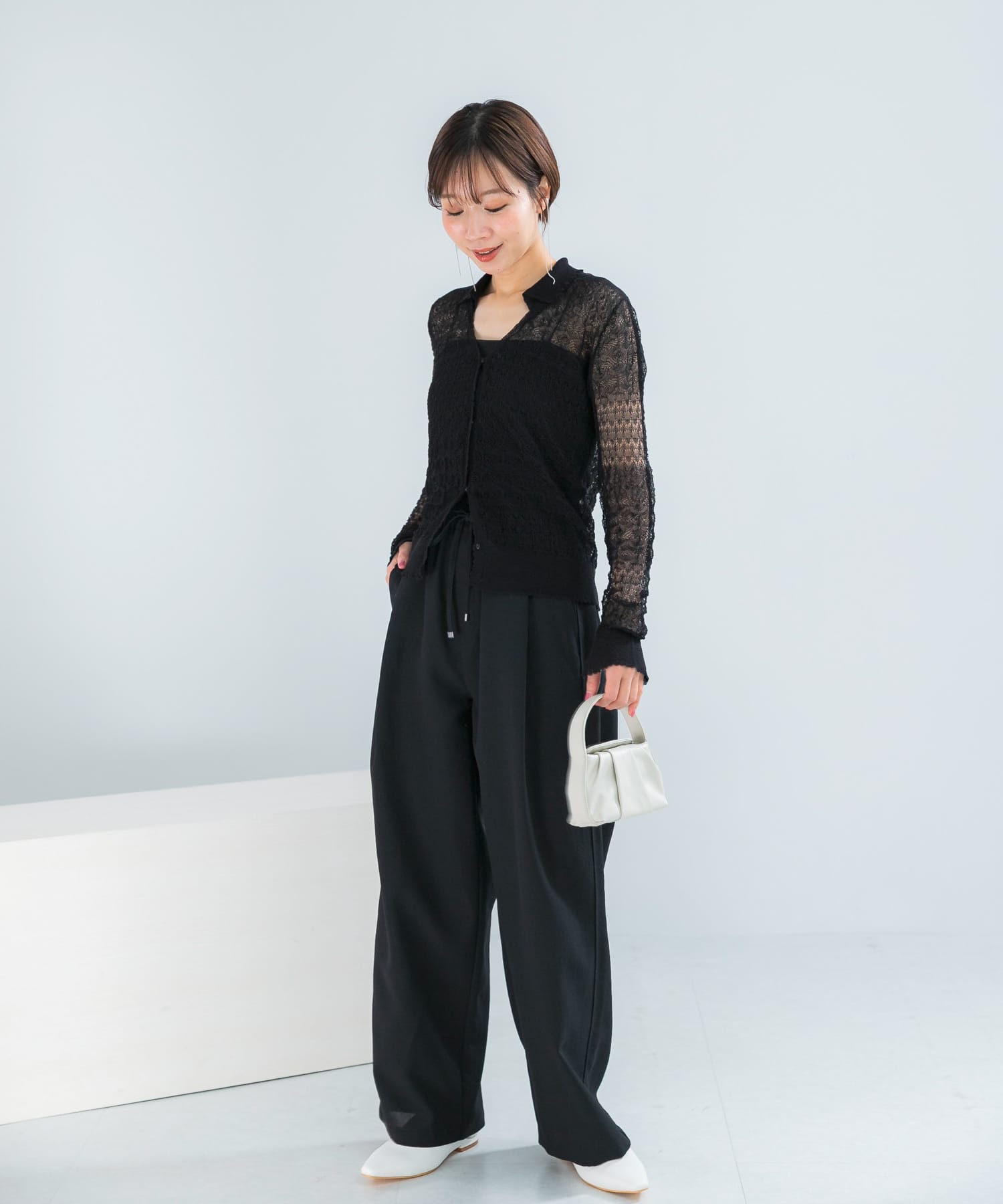 身長：158cm サイズ：Free