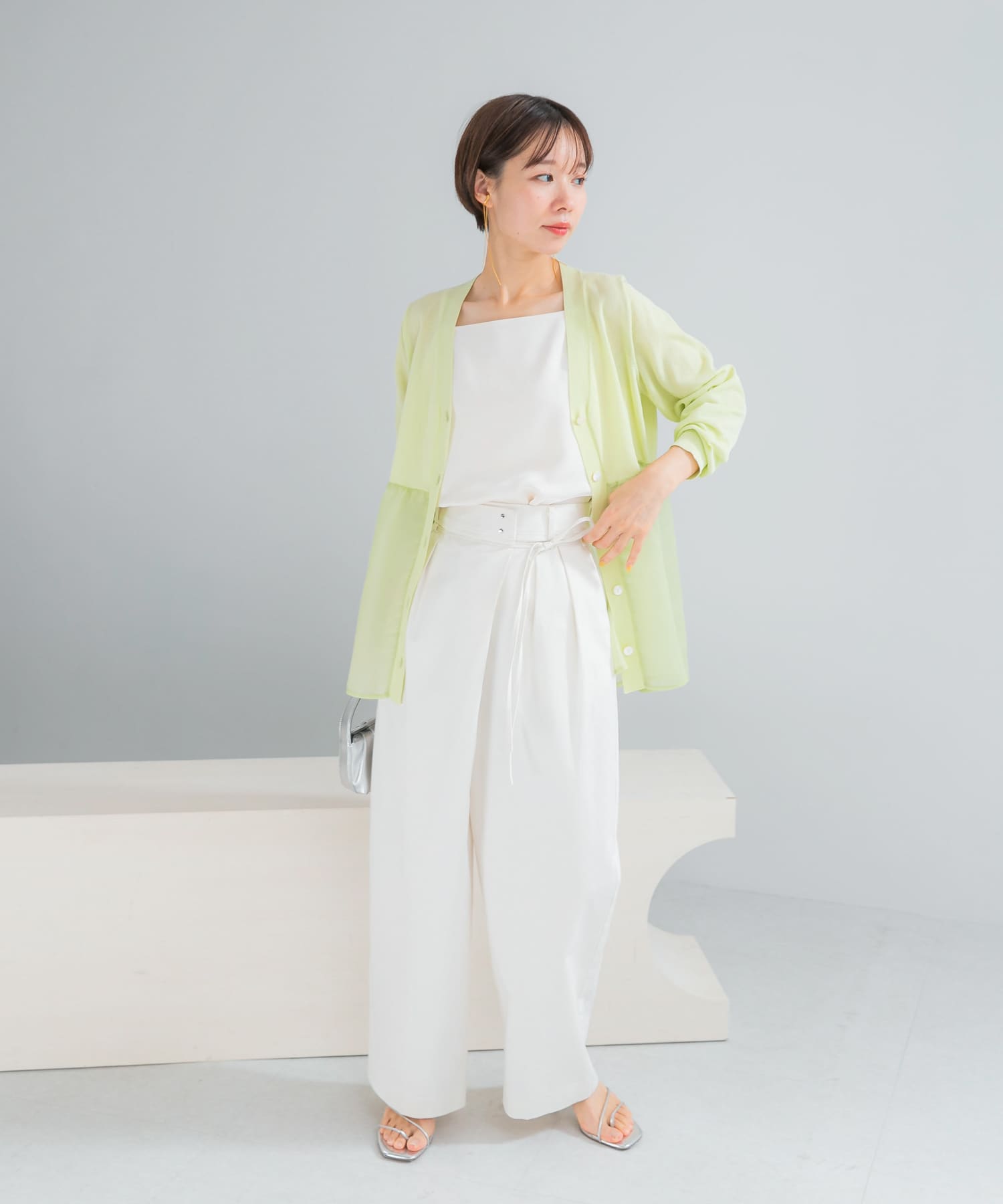 身長：158cm サイズ：Free