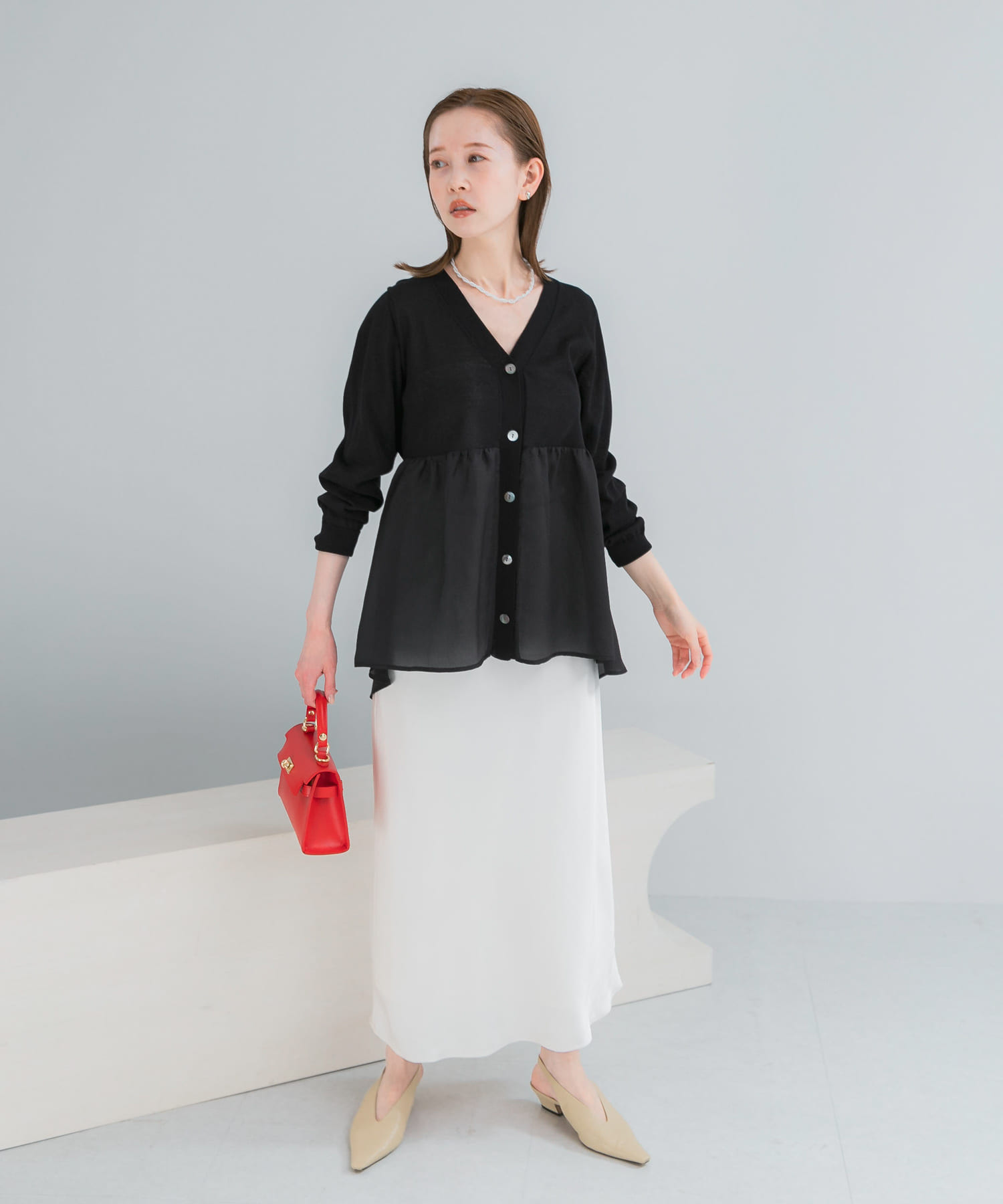 身長：165cm サイズ：Free