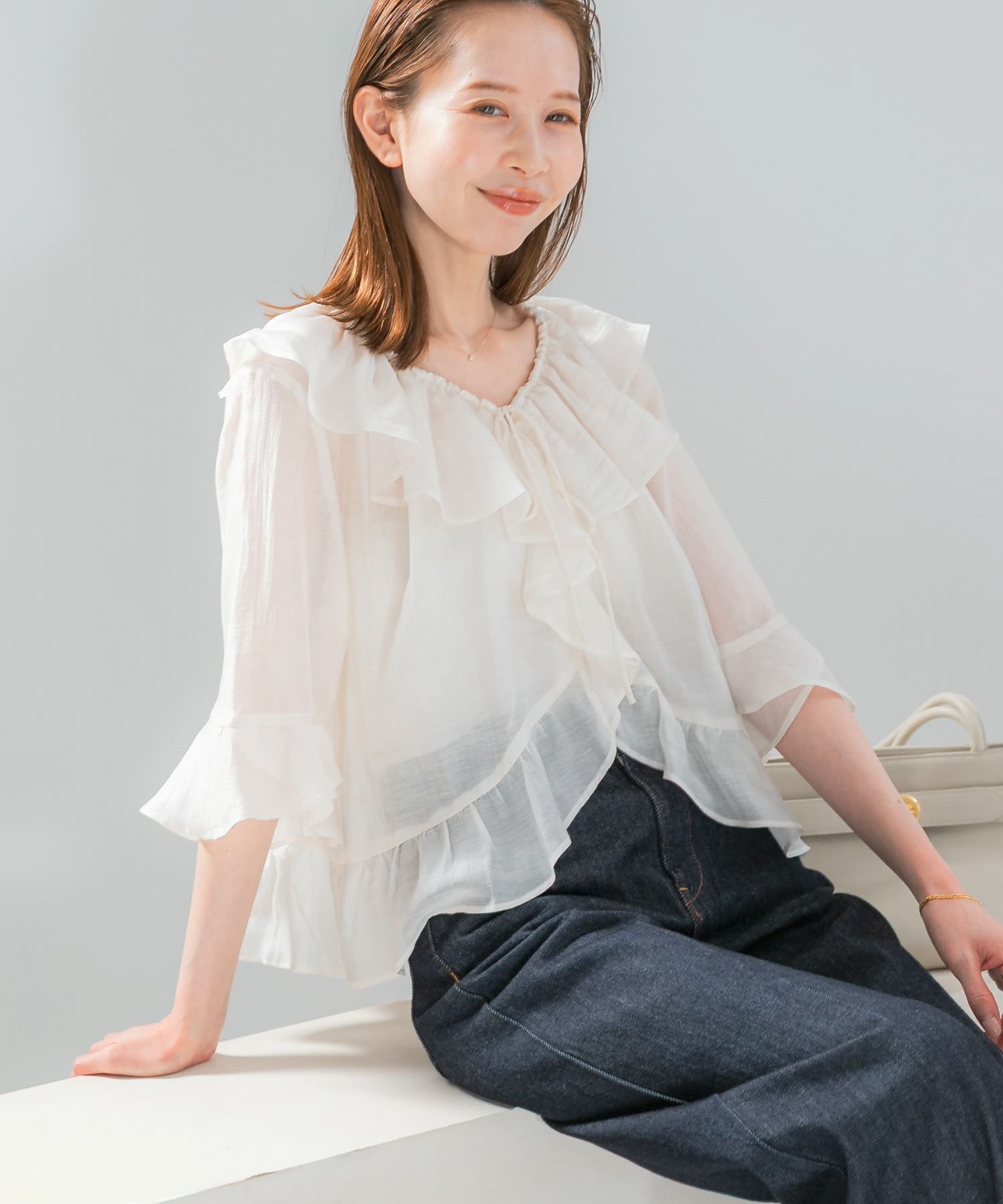 身長：165cm サイズ：Free