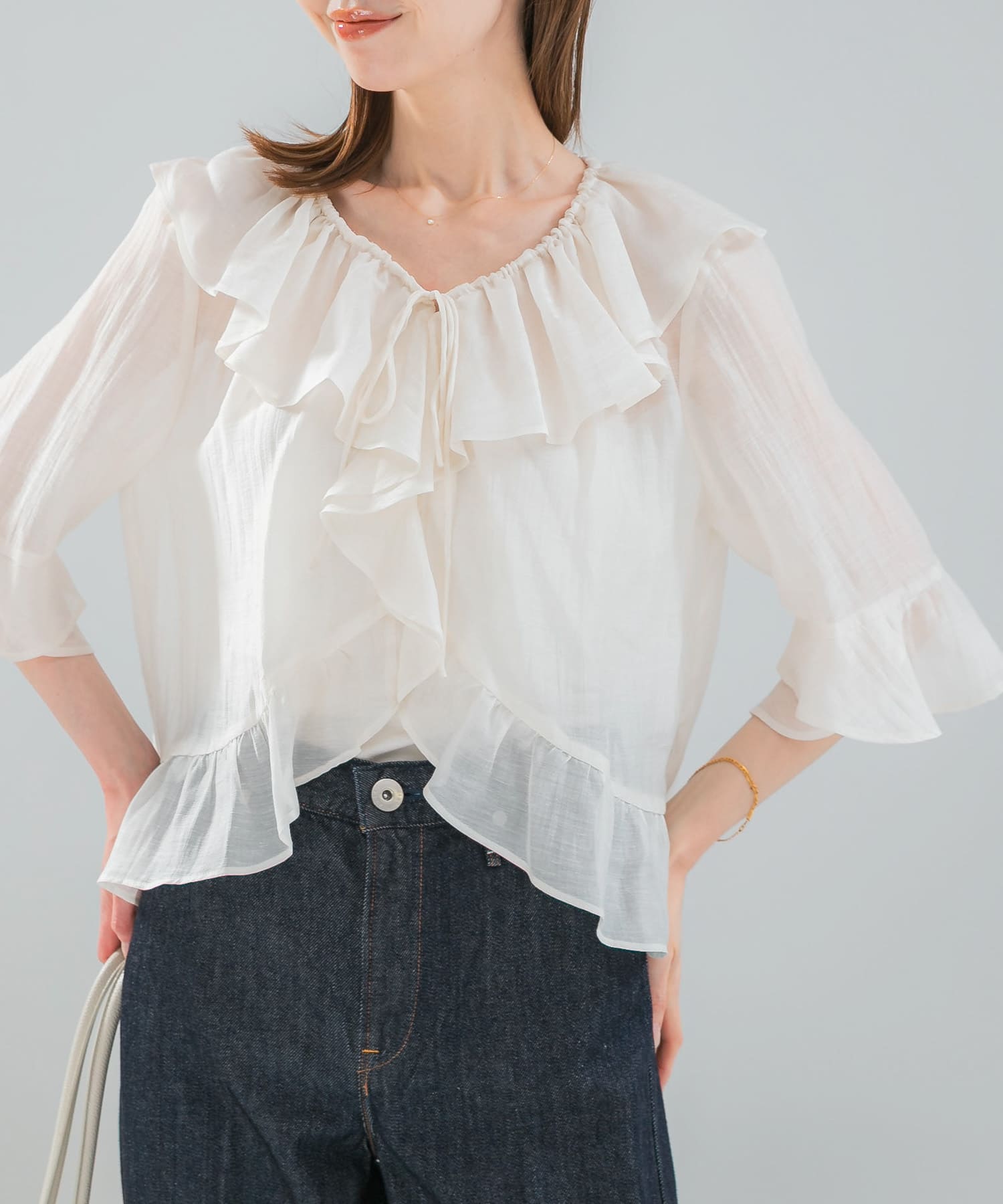 身長：165cm サイズ：Free